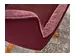 Armlehnstuhl Pancho Eiche Massiv Niehoff / Farbe: Weinrot / Bezugsmaterial: Microfaser Stoff