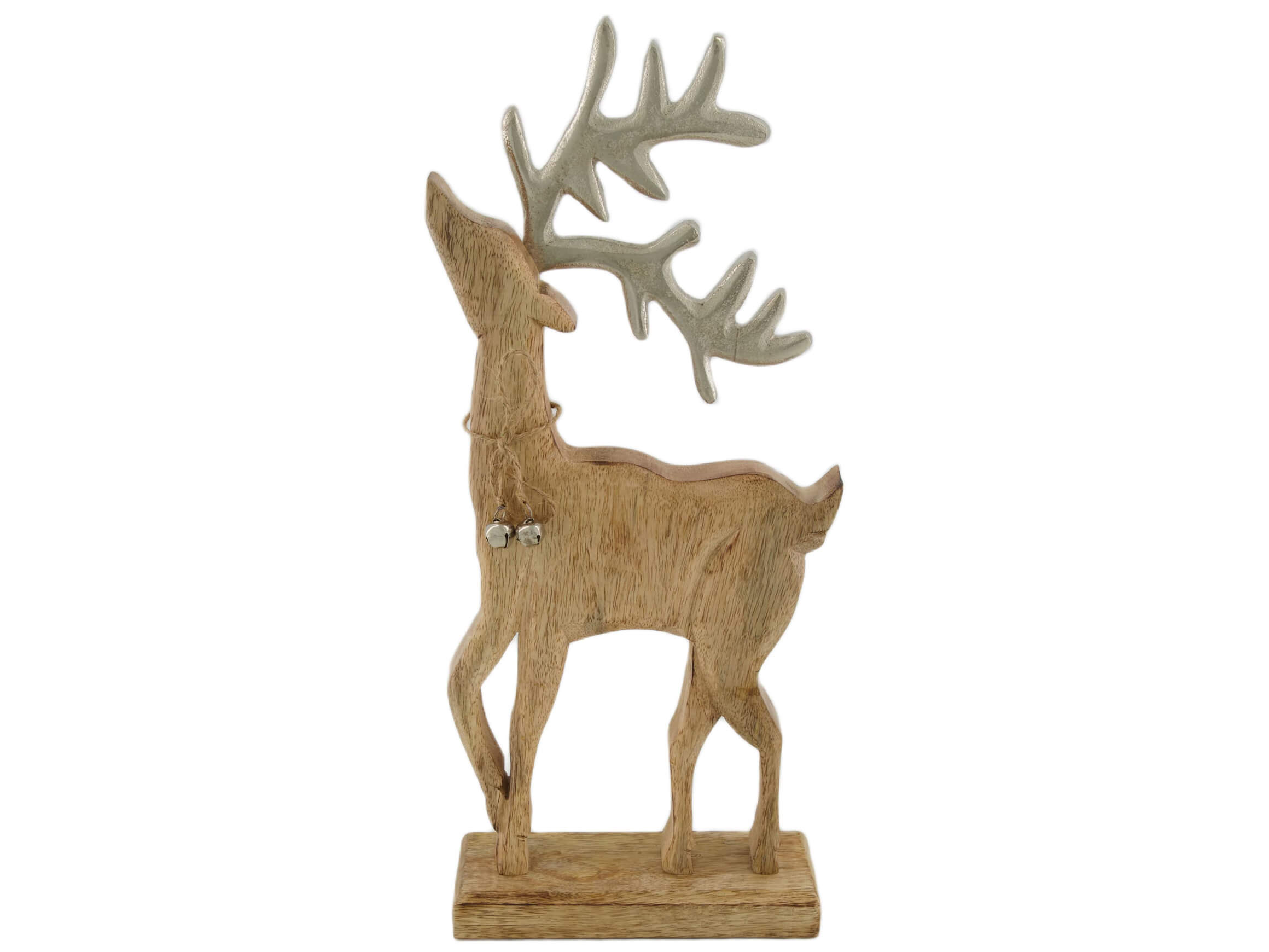 Rentier Mangoholz H: 38 cm Decofinder