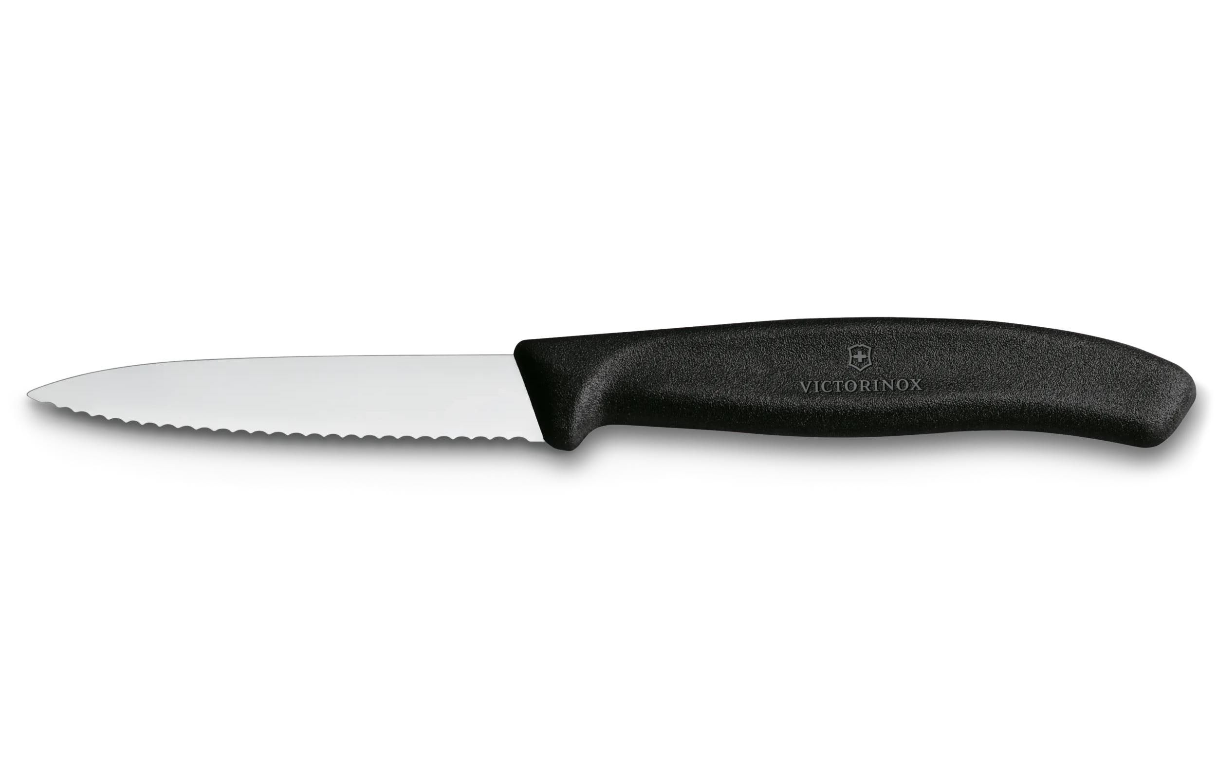 Gemüsemesser Swiss Classic, 6 Stück, 8 cm Von Victorinox Alltron / Farbe: Schwarz