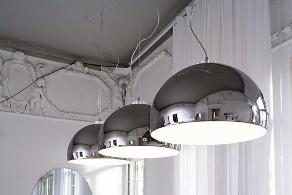 Hängelampe Calimero Cattelan / Farbe: Chrom