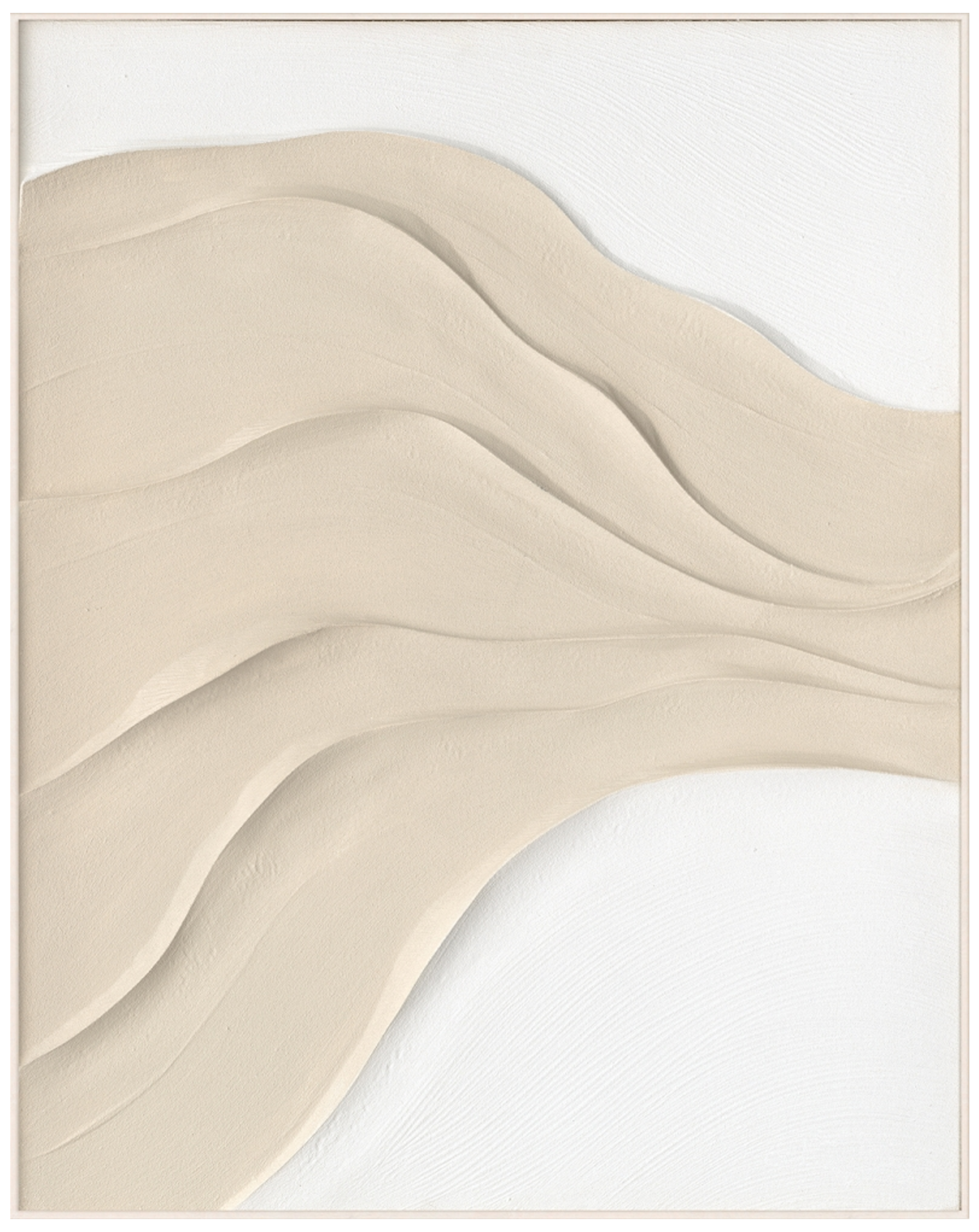 Bild Bright Sandy Waves image LAND / Grösse: 100 x 80 cm Bild Bright Sandy Waves image LAND / Grösse: 100 x 80 cm