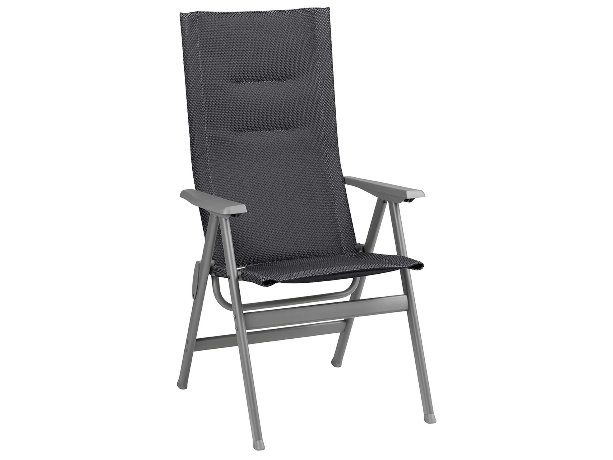 Gartenstuhl Zen It Lafuma / Farbe: Dunkelgrau