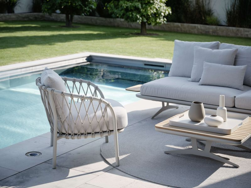 Gartensessel Klis Stern / Farbe: Vanille