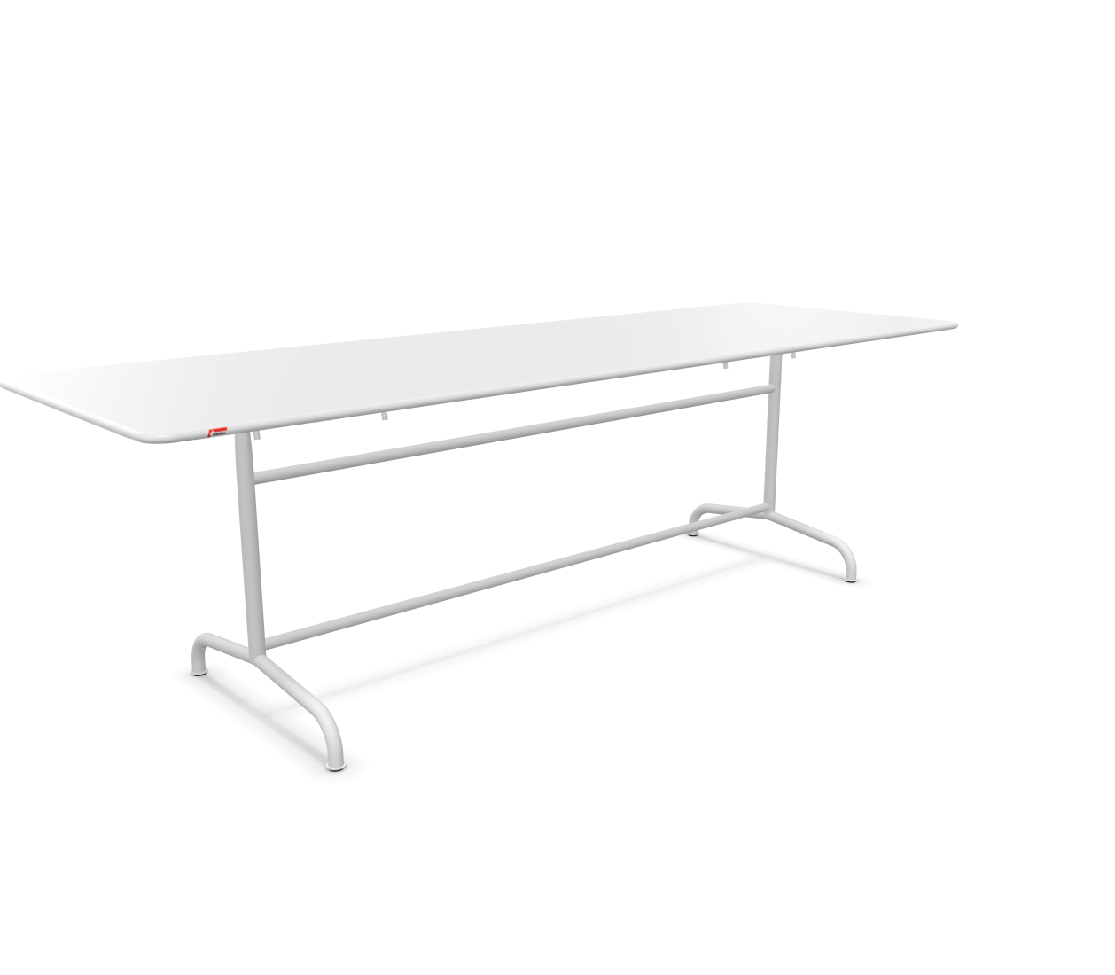 Schaffner Metall-Tisch Rigi Weiss | Schubiger Möbel