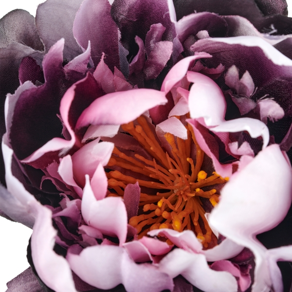 Kunstblumen Peonie, Aubergine Gasper