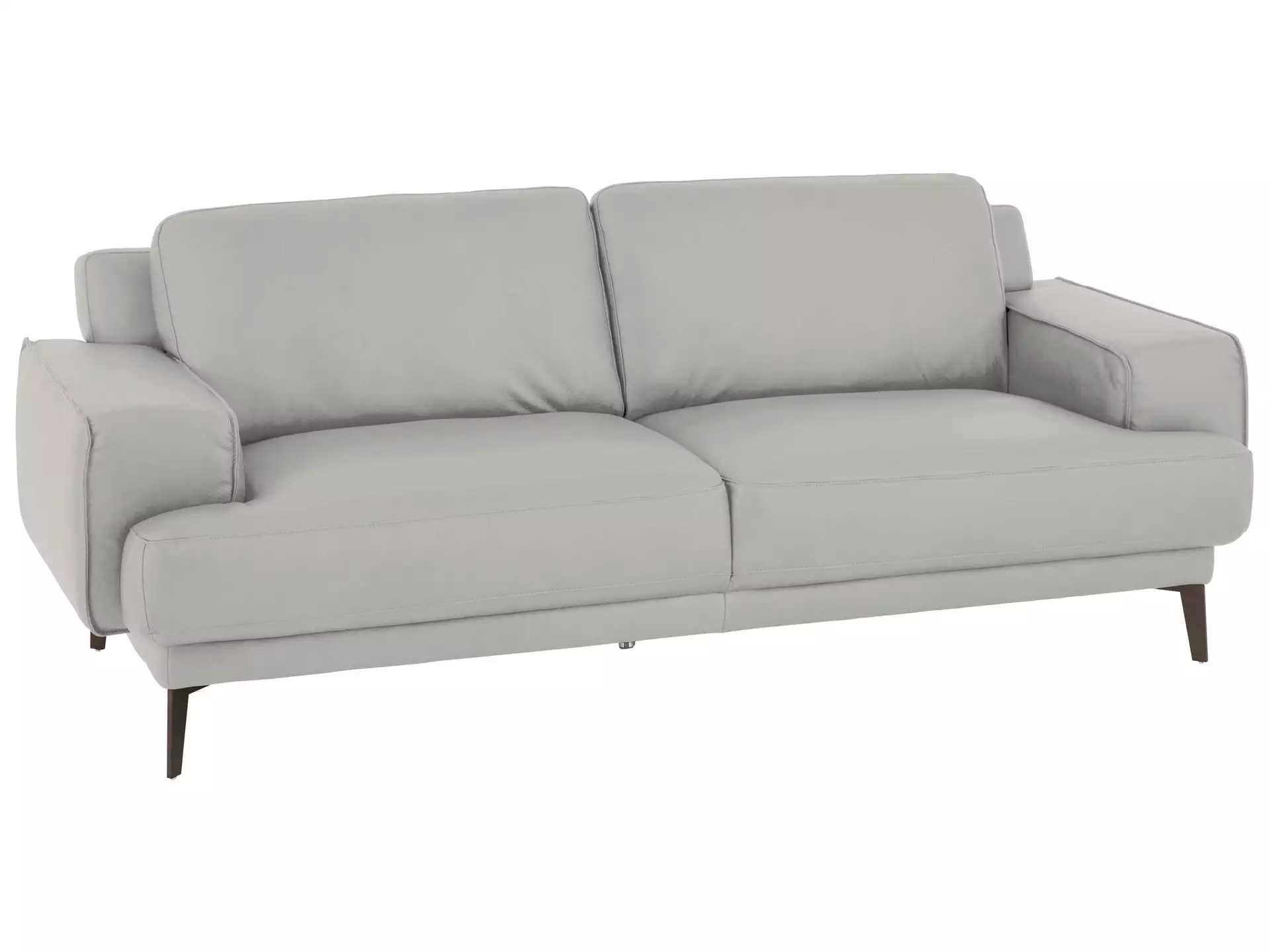 Sofa Foscaari Basic B: 213 cm Schillig Willi / Farbe: Grey / Material: Leder Basic