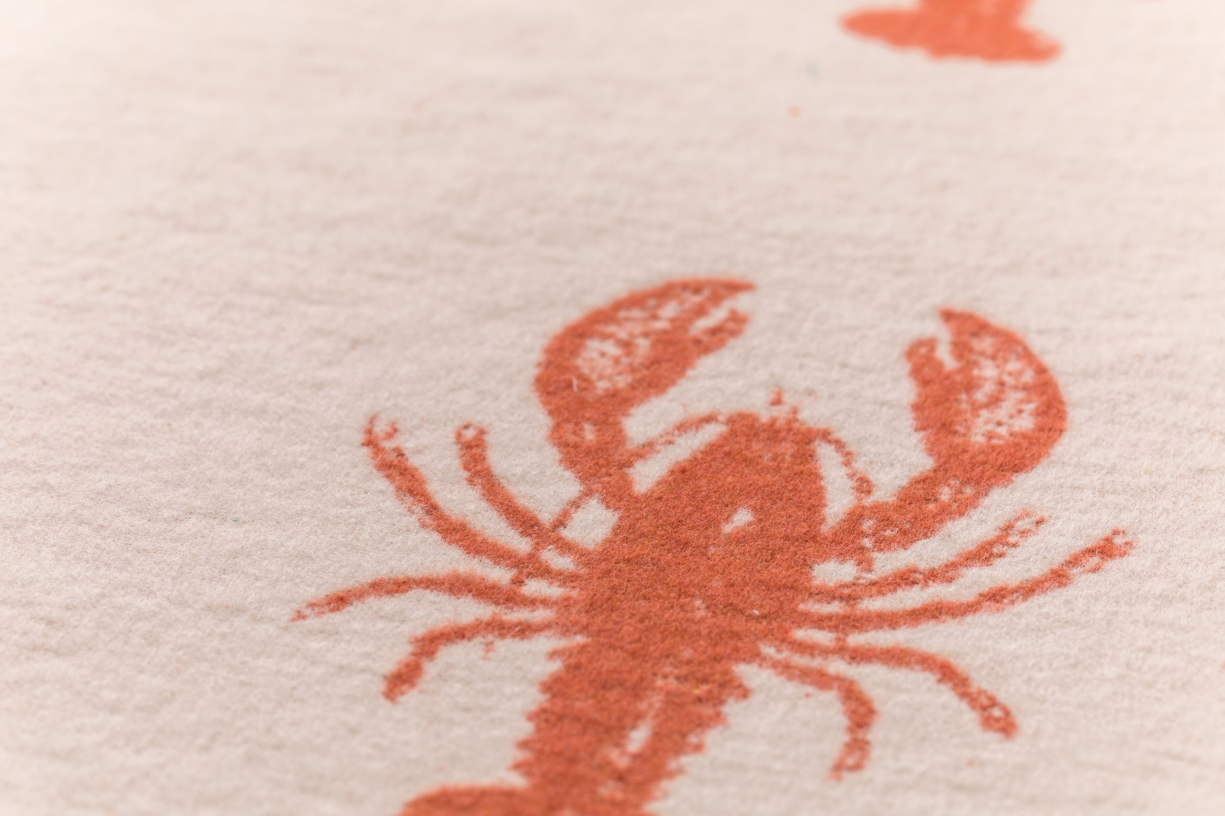 Plaid Silvretta Lobster, Terracotta 140 x 200 cm Sander AG