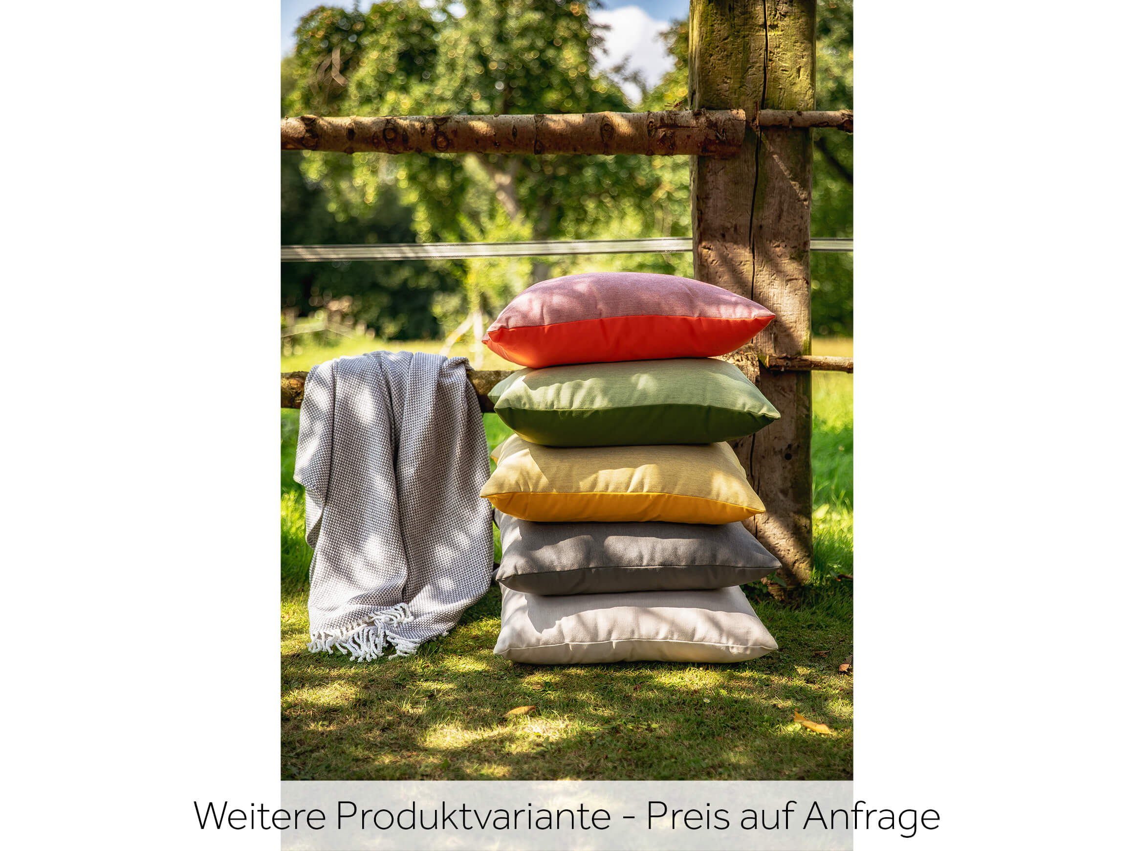 Kissen Mika Hartman Gartenmöbel / Farbe: Mustard