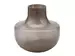 Vase Glas Graubraun H: 17 cm Edg / Farbe: Graubraun