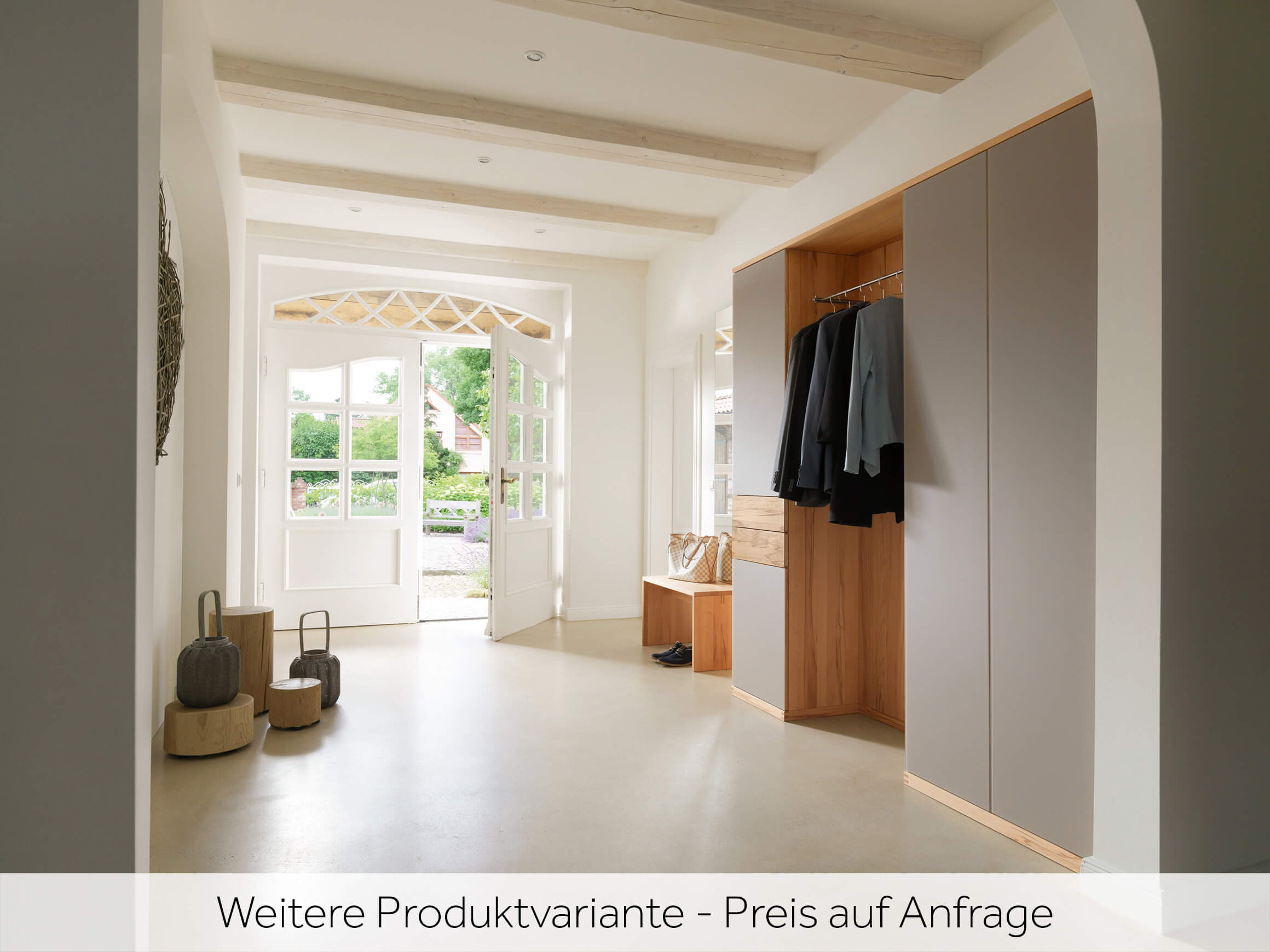 Garderobe Cubus Team 7 / Farbe: Eiche