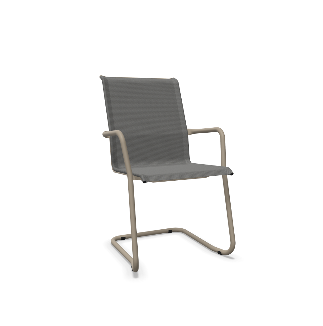 Schaffner Freischwinger Locarno Grau | Schubiger Möbel