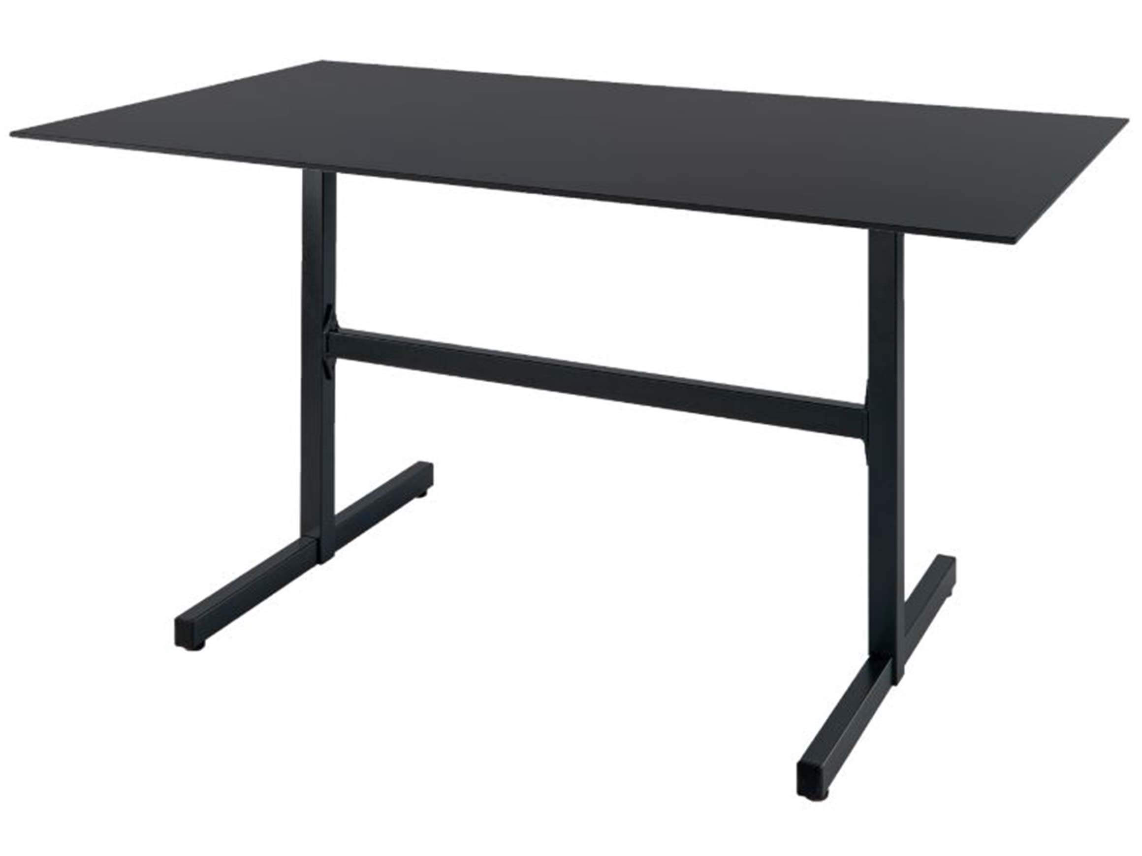 Gartentisch Basel von Schaffner / Farbe: Anthrazit