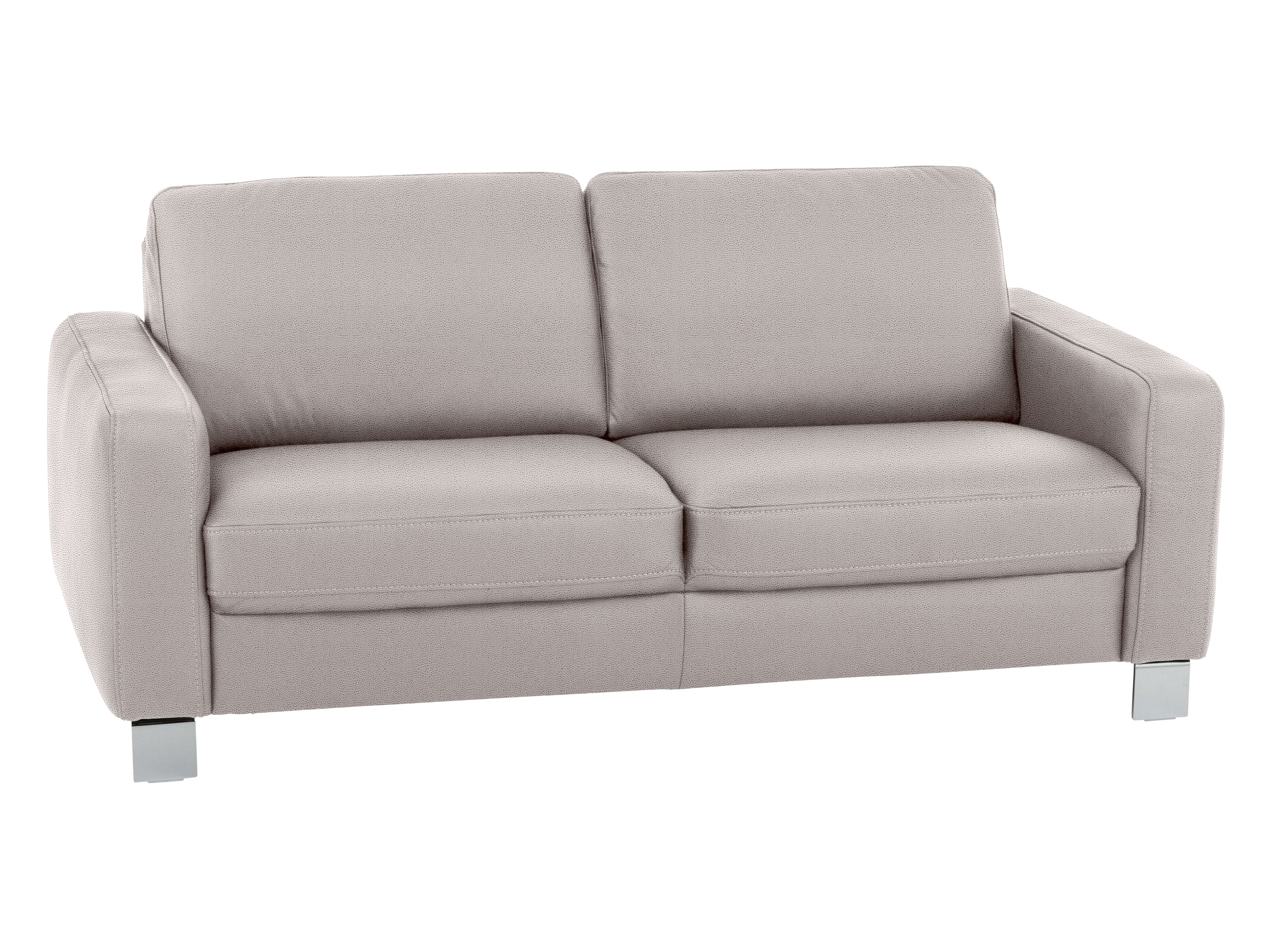 Sofa Shetland Basic B: 188 cm Polipol / Farbe: Silver / Material: Microfaser Basic