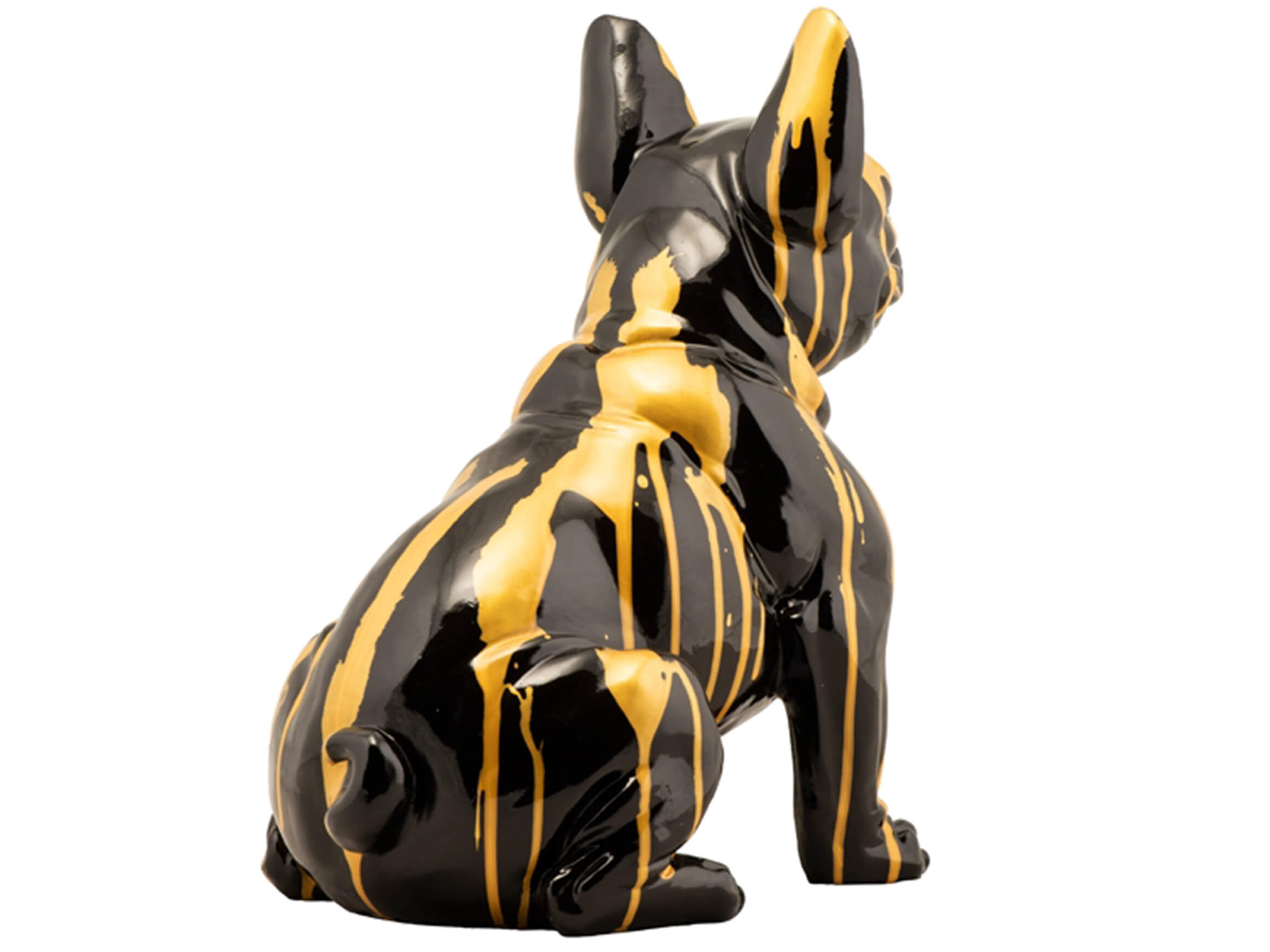 Skulptur Sitzende Bulldogge i image LAND
