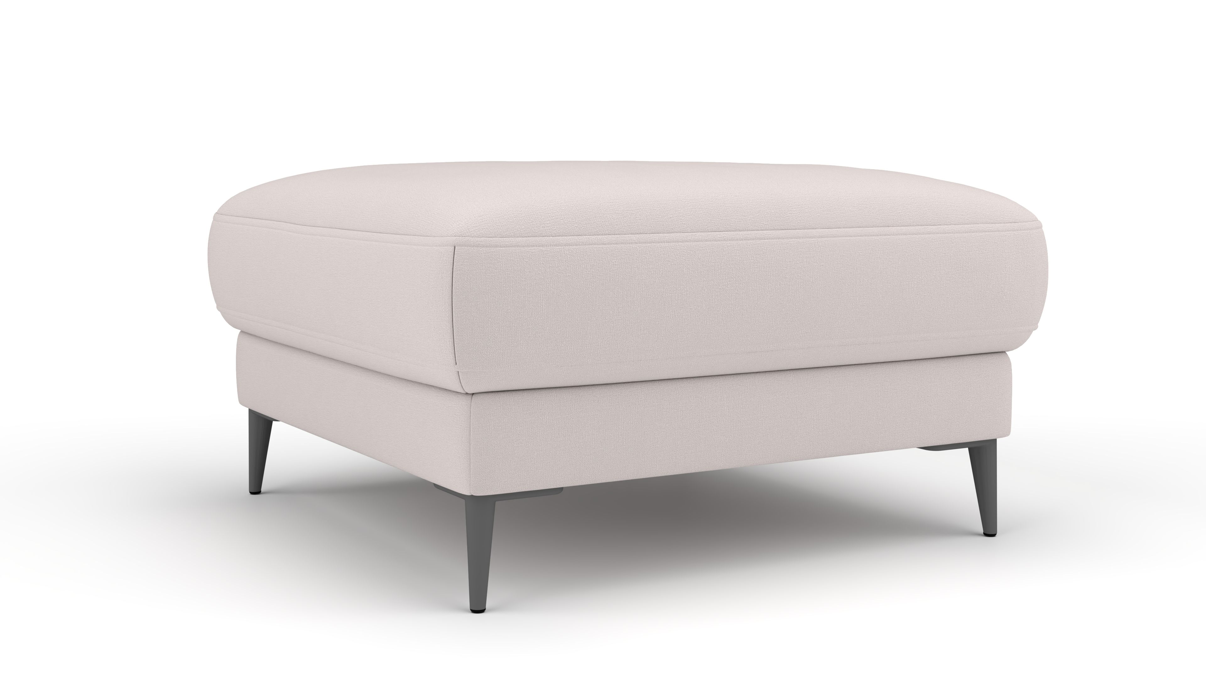 Hocker Mercury Klein UrbanDesign / Farbe: White / Bezugsmaterial: Stoff