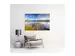 Digitaldruck auf Acrylglas Romantischer See mit Bergen image LAND / Grösse: 120 x 80 cm