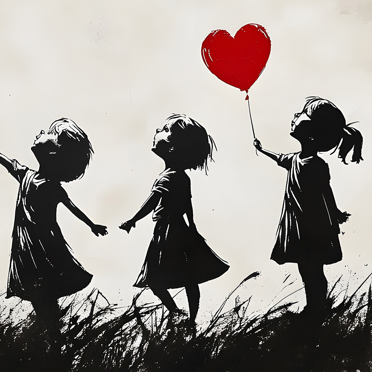 Canvas-Love Balloons-image LAND