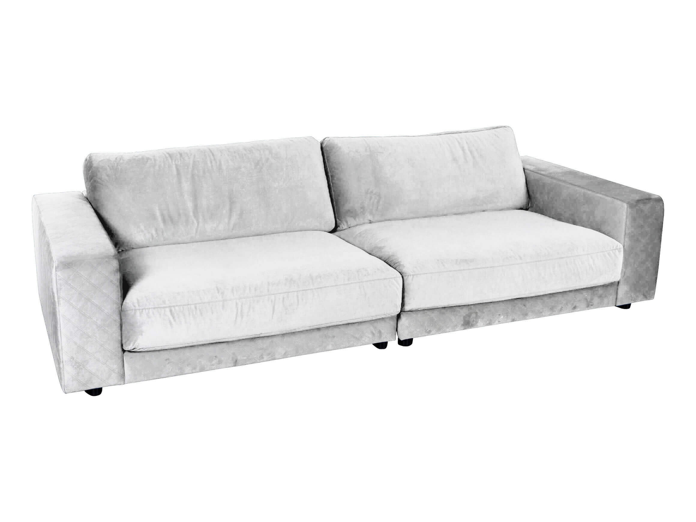 Sofa Havanna Basic Candy / Farbe: Bianco / Material: Leder Basic