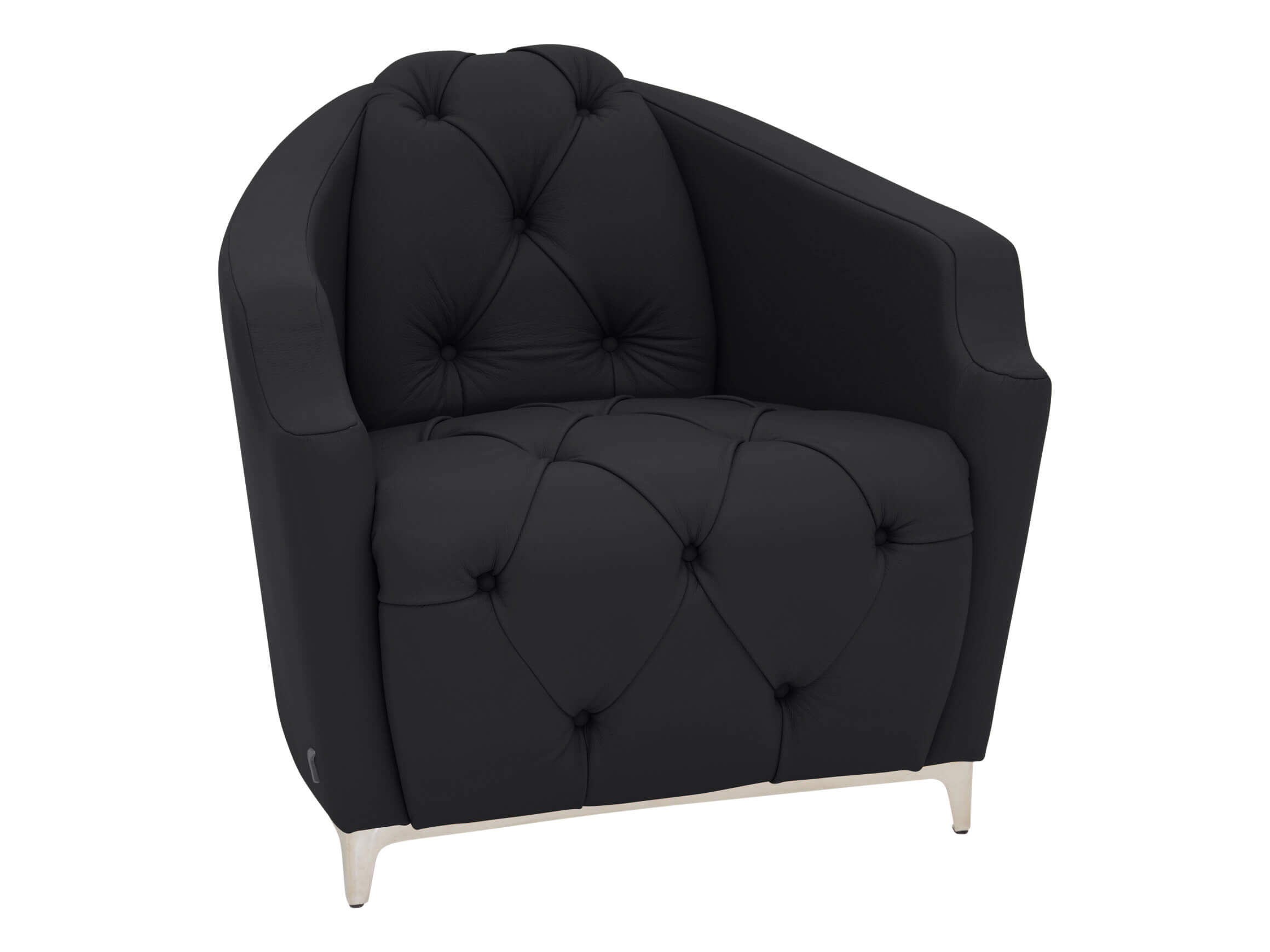 Sessel Downey Calia / Farbe: Nero / Material: