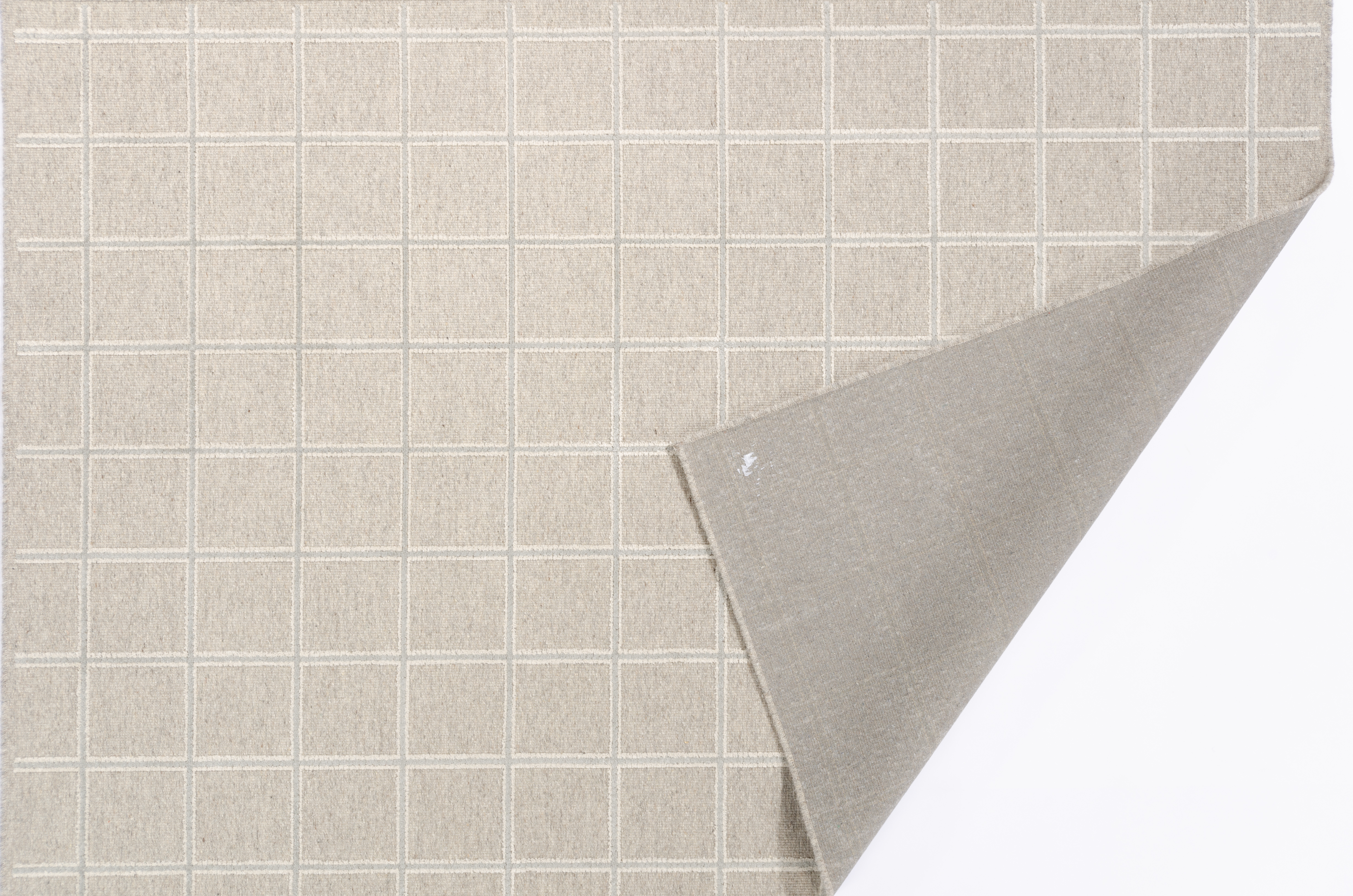 Moderner Maschinenteppich Mecano 2 Negra/ Farbe: Grau / Masse (BxT) :140x200 cm