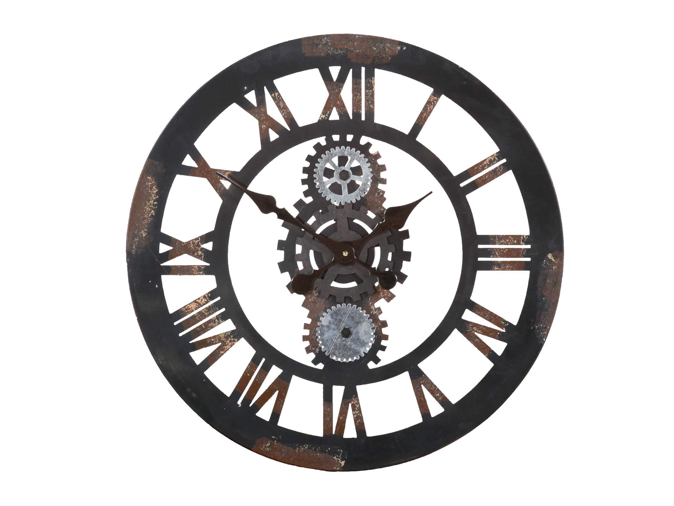 Uhr Cheetah, Vintage-Look, Durchmesser 59 Cm, t 4 cm