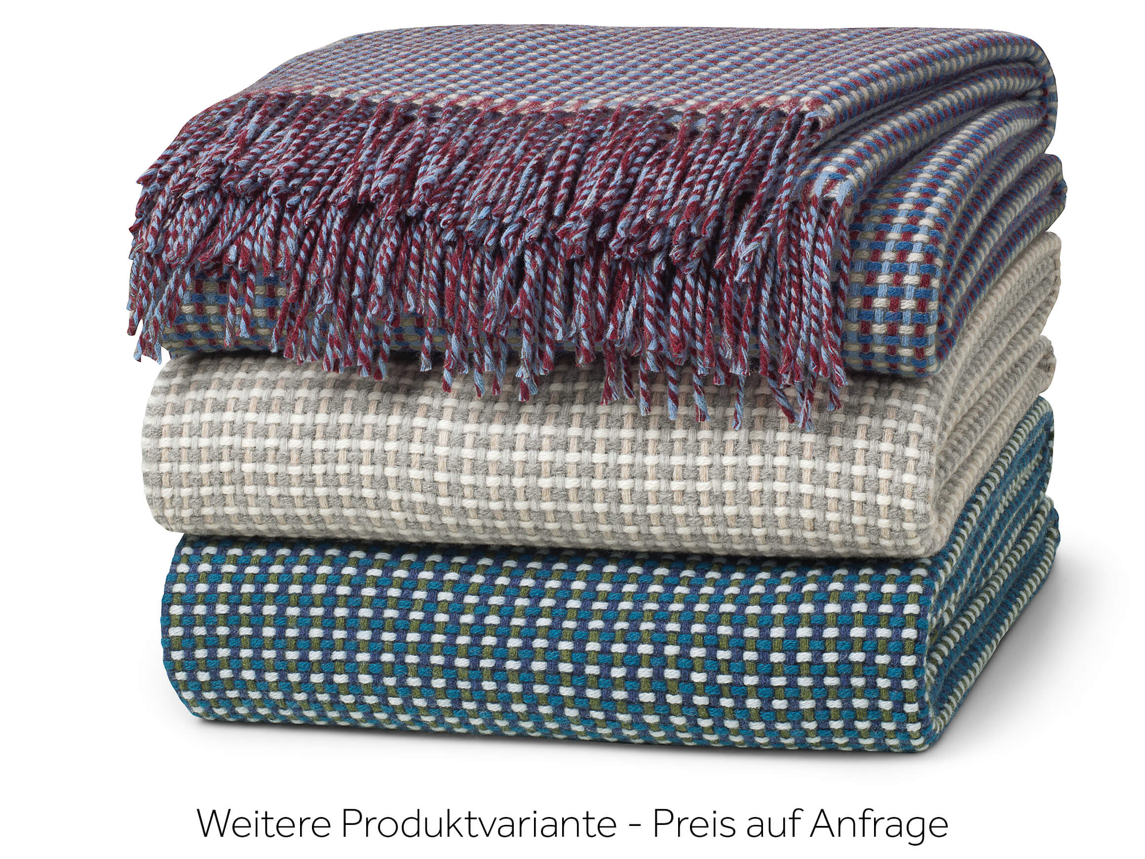 Plaid Felix, Grey 130x200 cm Schlossberg Textil AG