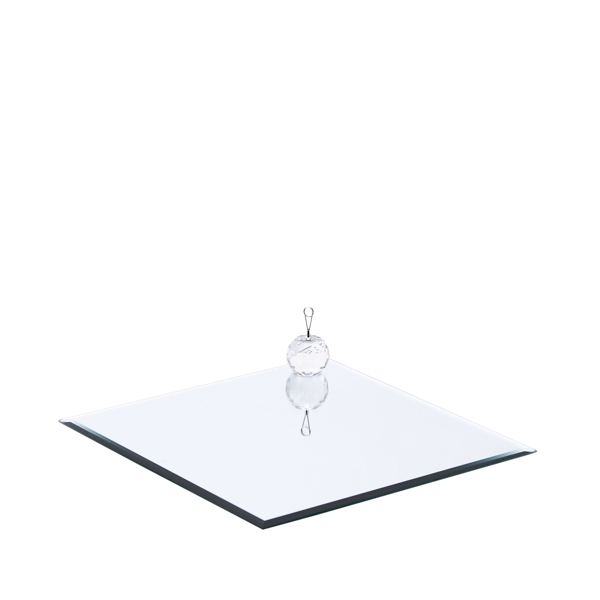 Teller Spiegel Silber B: 30 cm Edg