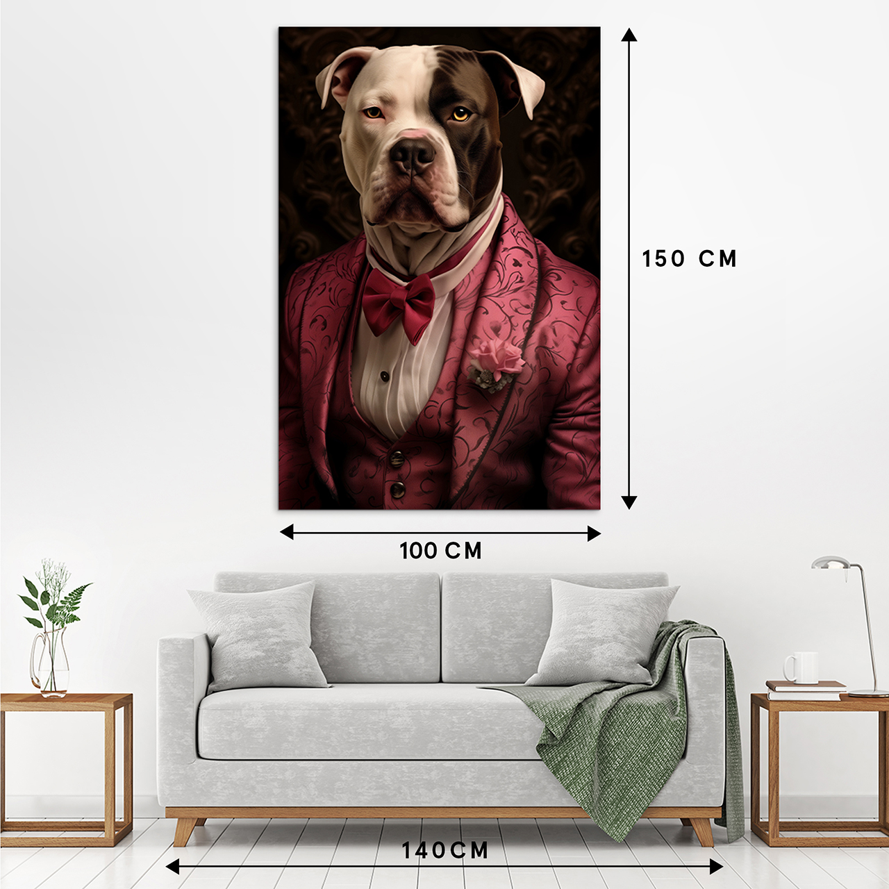 Canvas-Stylish Bully-image LAND