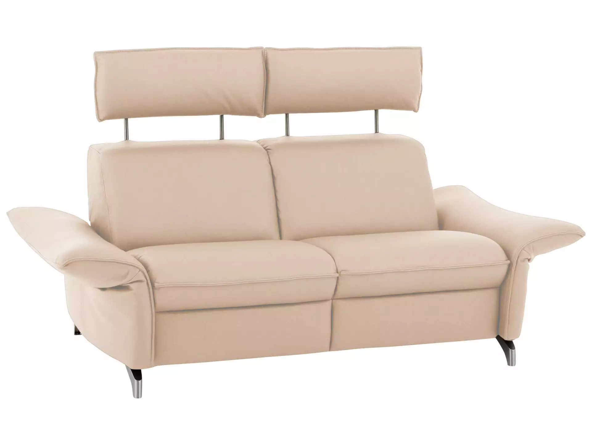 Sofa Catania Basic B: 164 cm Himolla / Farbe: Kiesel / Material: Stoff Basic