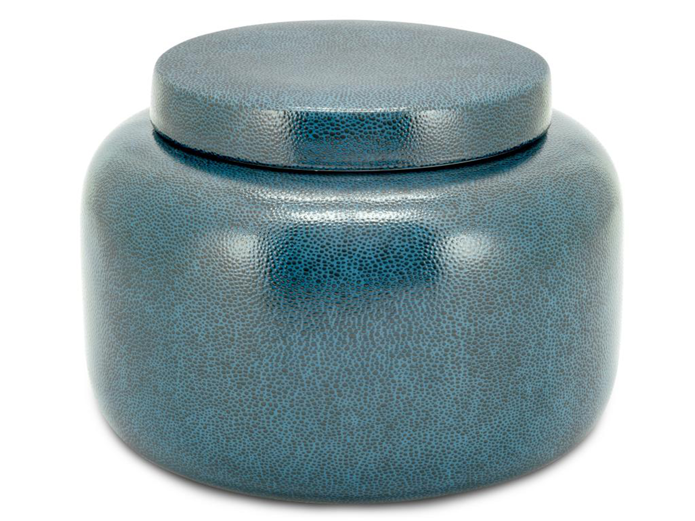 Gefäss Porzellan Blau H: 16 cm Abhika