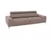 Sofa Lucio Basic B: 222 cm Candy / Farbe: Asphalt / Material: Leder Basic