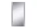 Spiegel Stella Silber Weiss Len-Fra/ Farbe: Silber / Masse (BxH) :46,00x96,00 cm