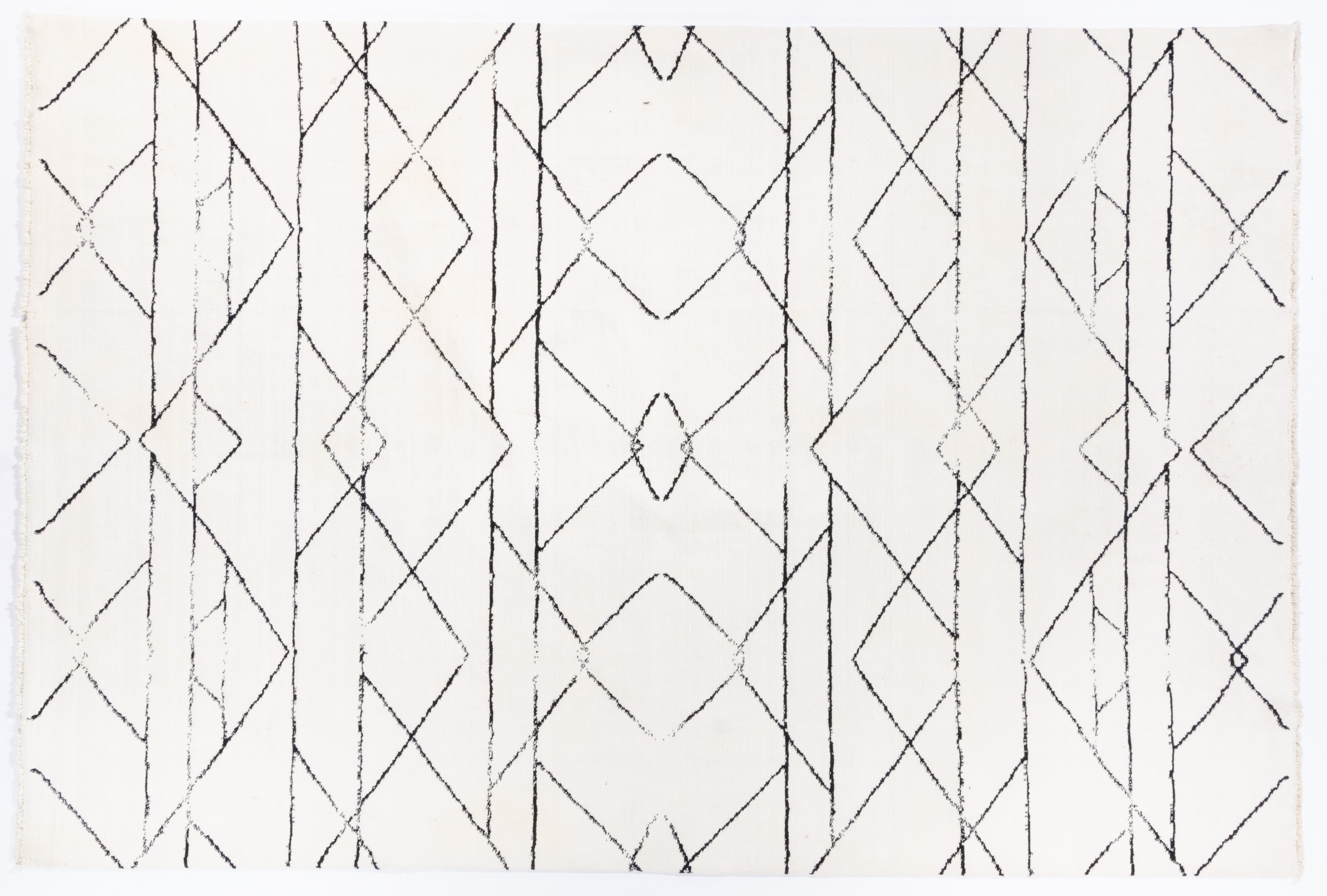 Moderner Teppich Vintage Moda Negra/ Farbe: Blau / Masse (BxT) :200x304 cm