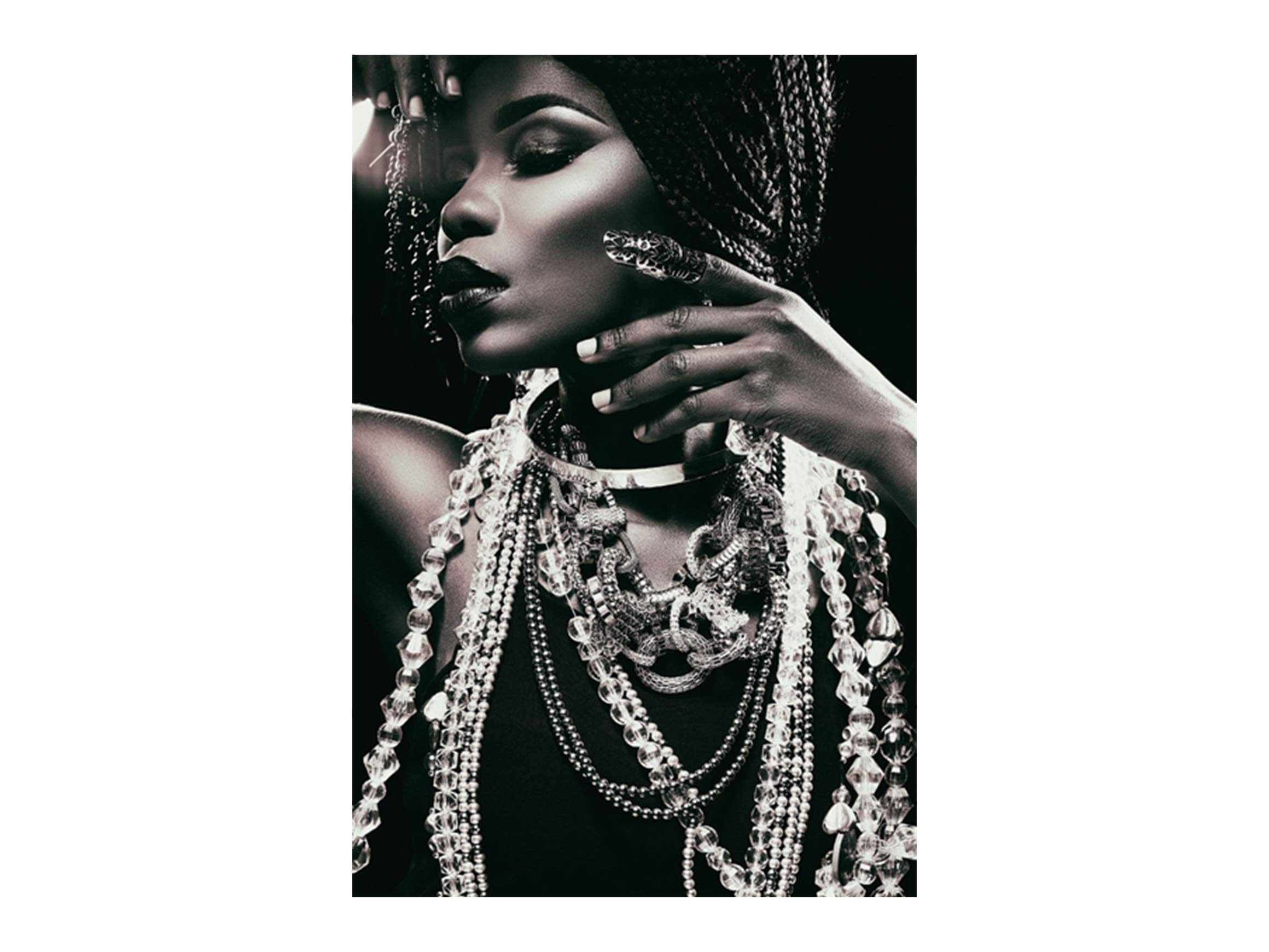 Bild Figur, Druck Auf Glas