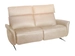Sofa Laura Basic Himolla / Farbe: Kiesel / Material: Stoff Basic