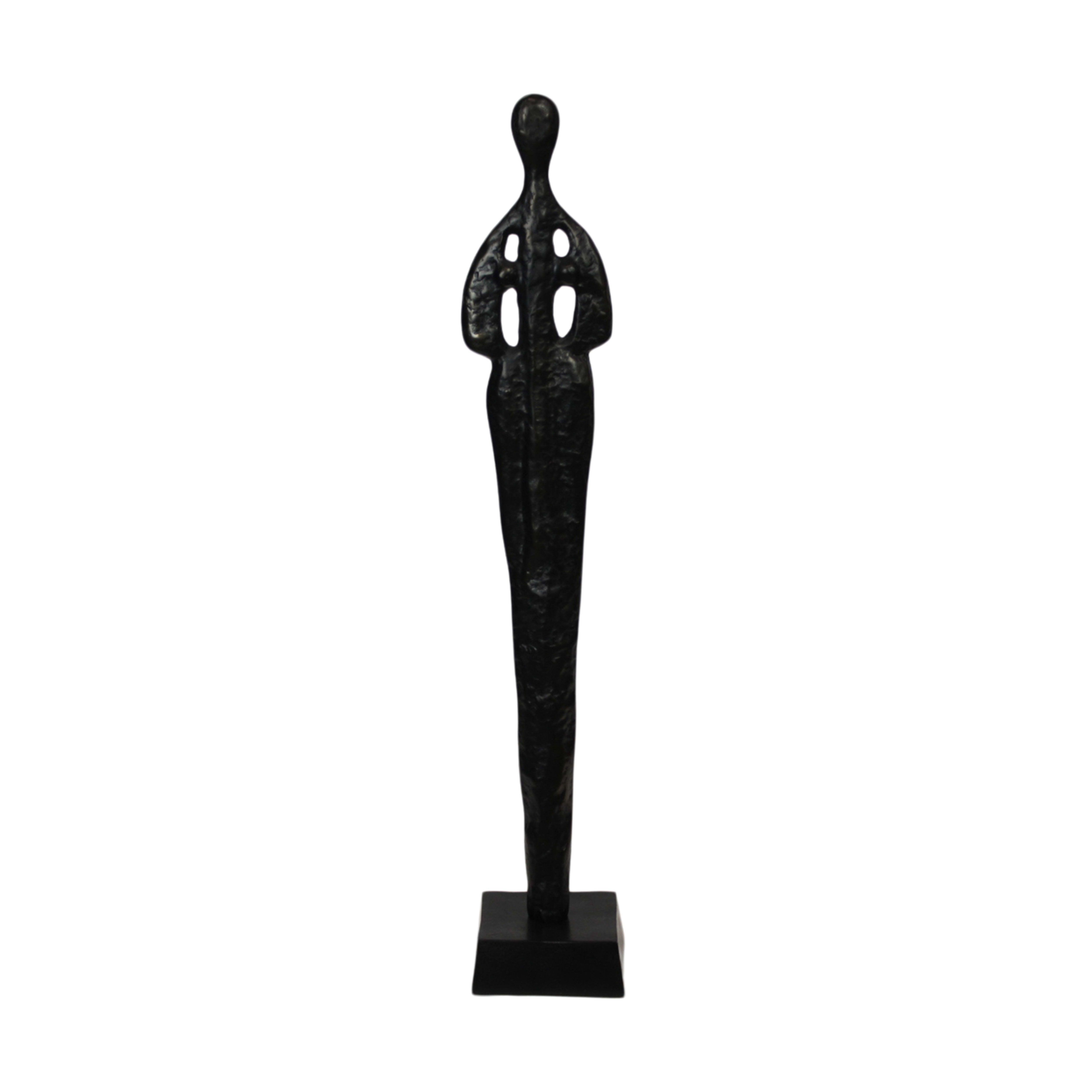 Decofinder Figur Statue, Schwarz  | Schubiger Möbel
