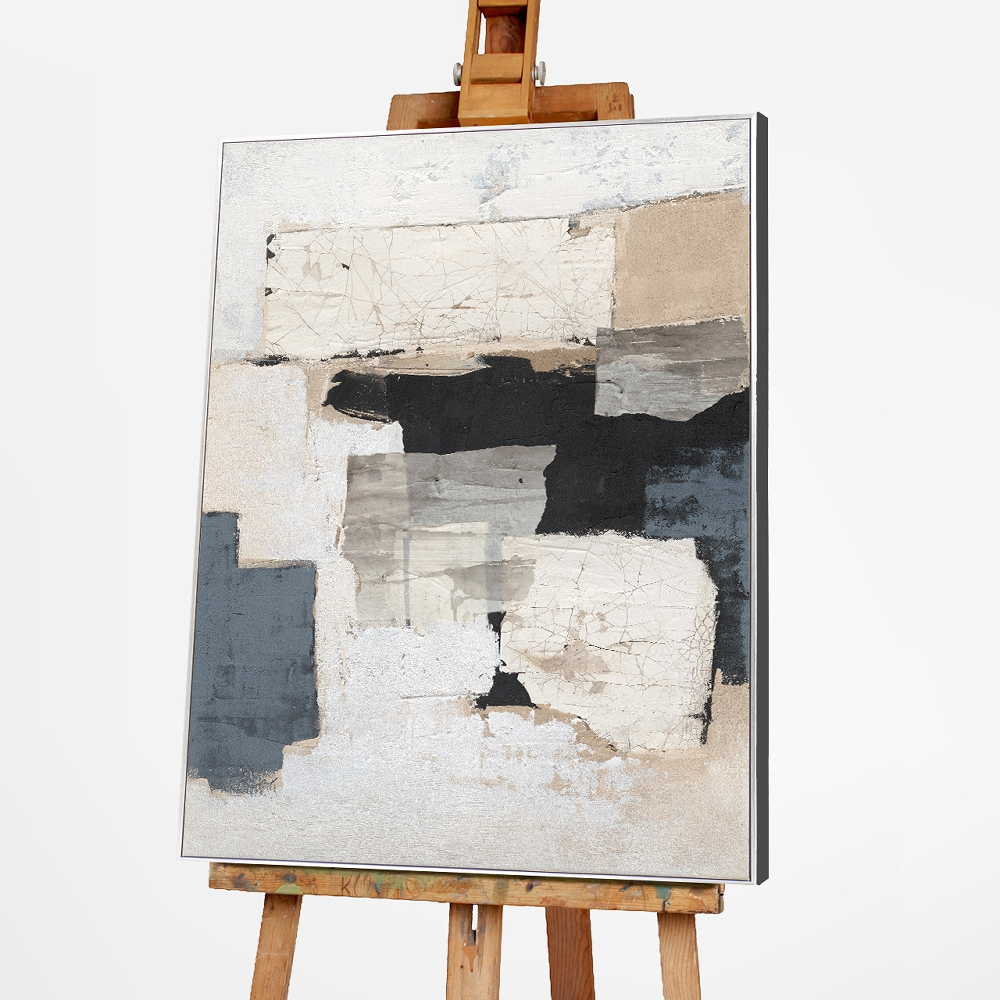 Bild Facets in Natural Shades image LAND / Grösse: 120 x 90 cm