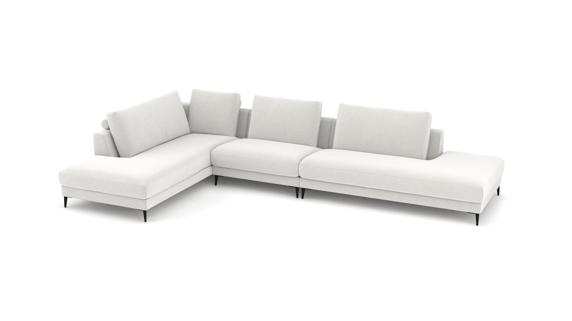 Ecksofa Mercury – luxuriös, flexibel & zeitlos schön