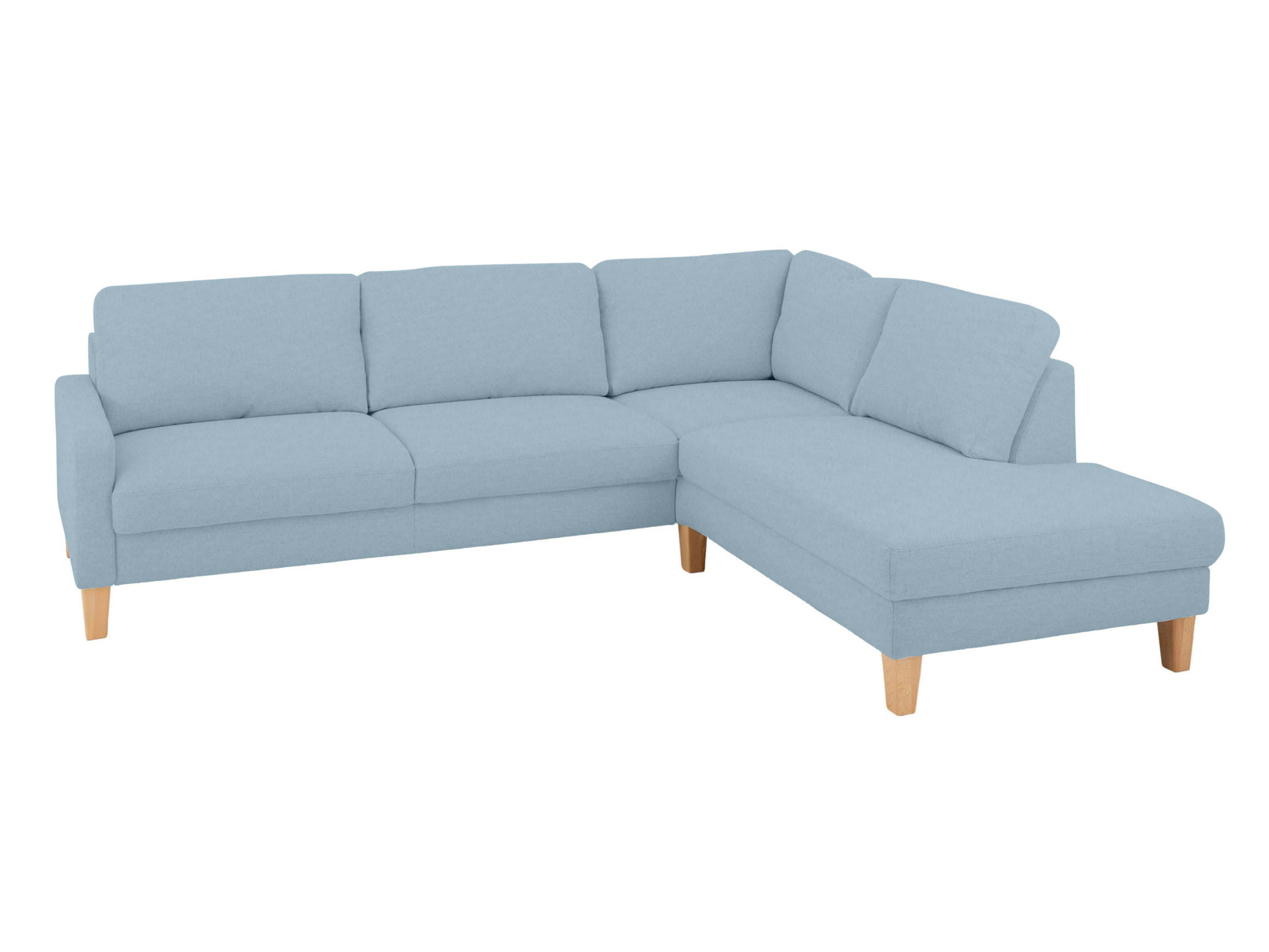 Cagliari Basic Candy corner sofa / Colour: Aqua / Material: Basic fabric
