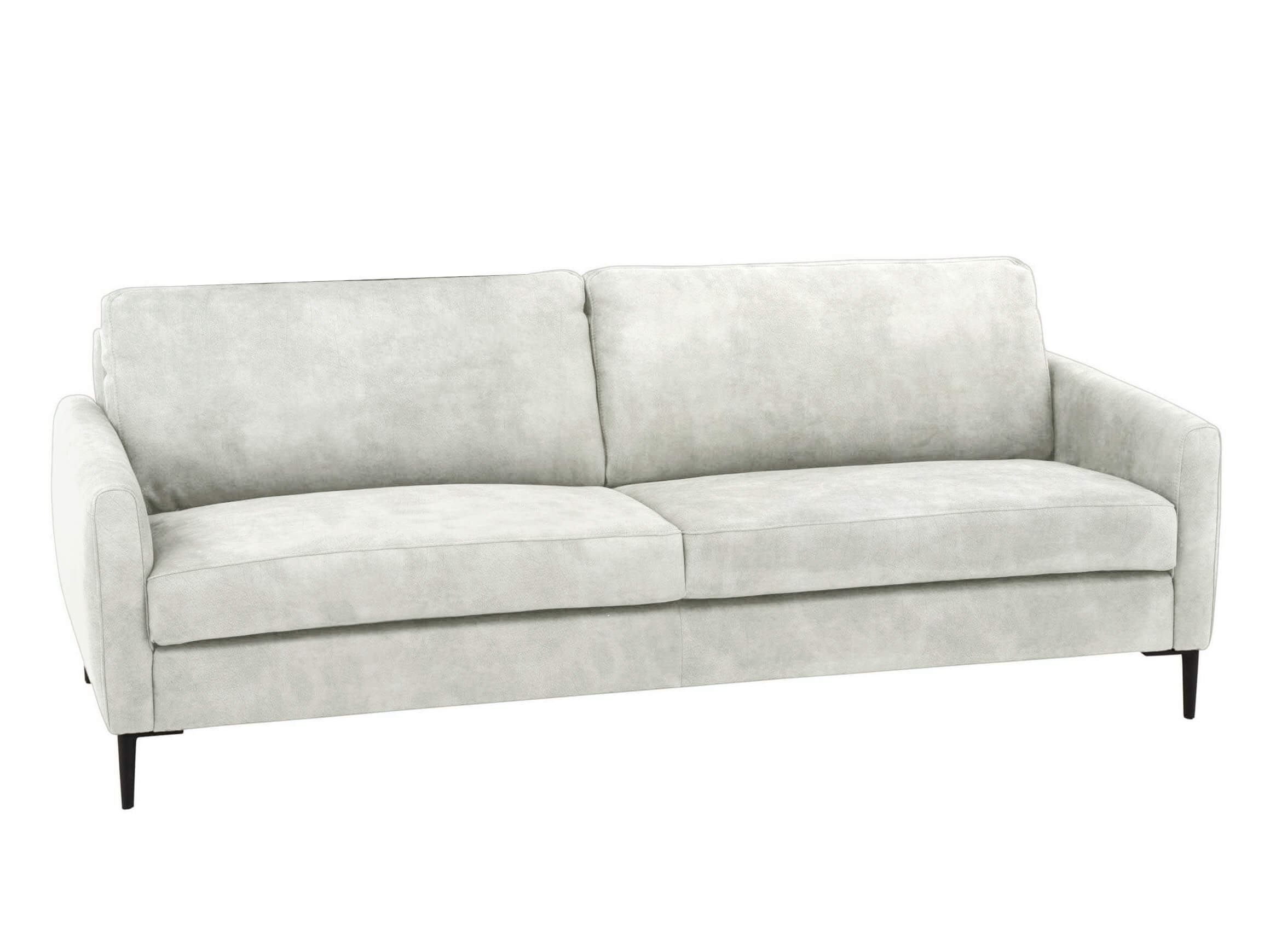 Sofa Antonio Basic B: 196 cm Schillig Willi / Farbe: Weiss / Material: Leder Basic