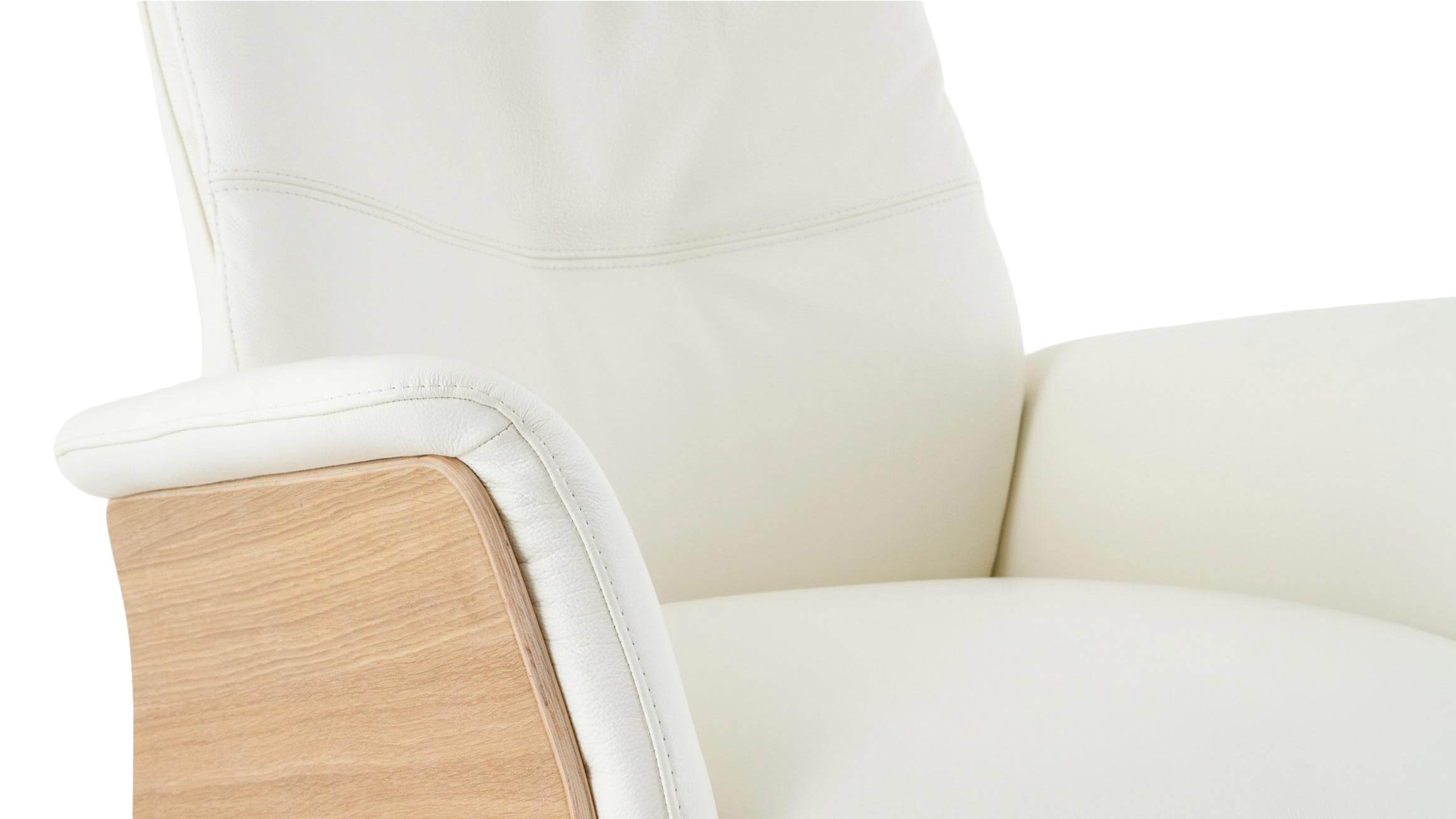 Relaxer Port Macquarie, Leder, Gelb, Sternfuss Schwarz,