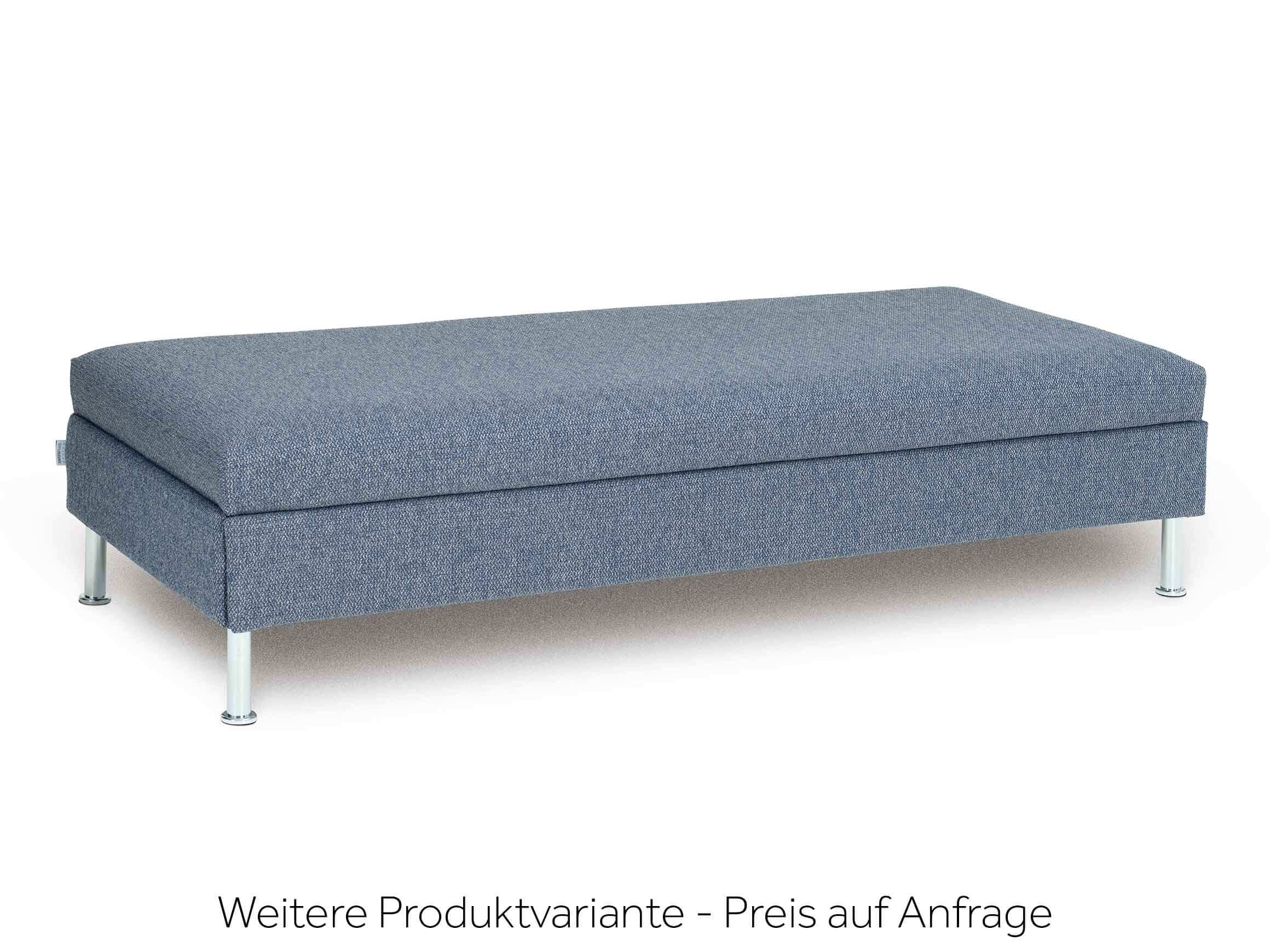 Bettsofa Bed For Living, Stoff Rot, Schaumkernmatratze,