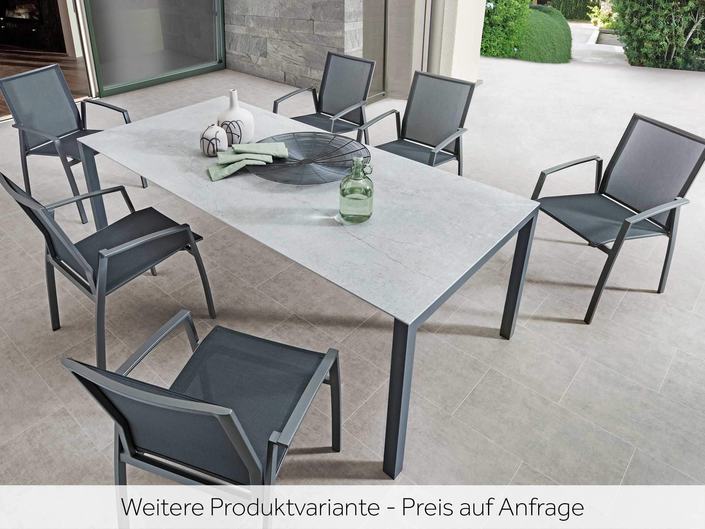 Sessel Argumente Ii, Gestell Alu Schwarz, Stapelbar, b 57 cm h 88 cm