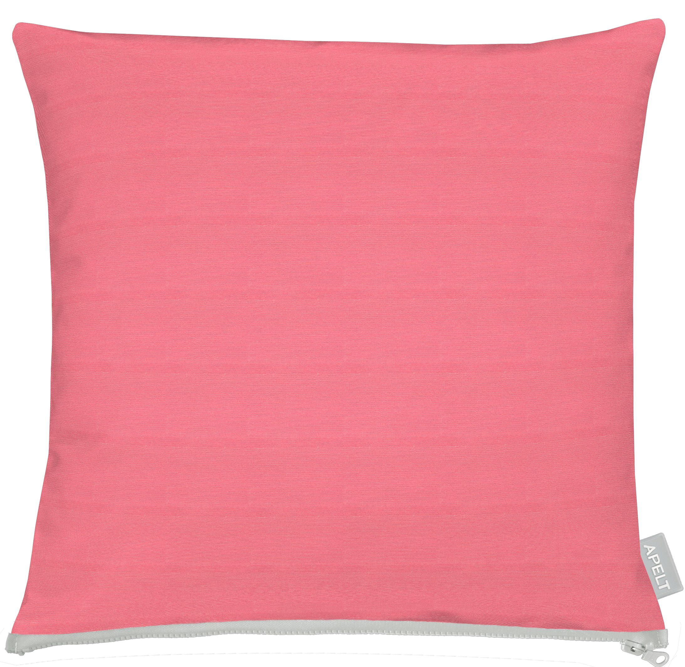 Housses de coussin unies, rose L : 50 cm Apelt"