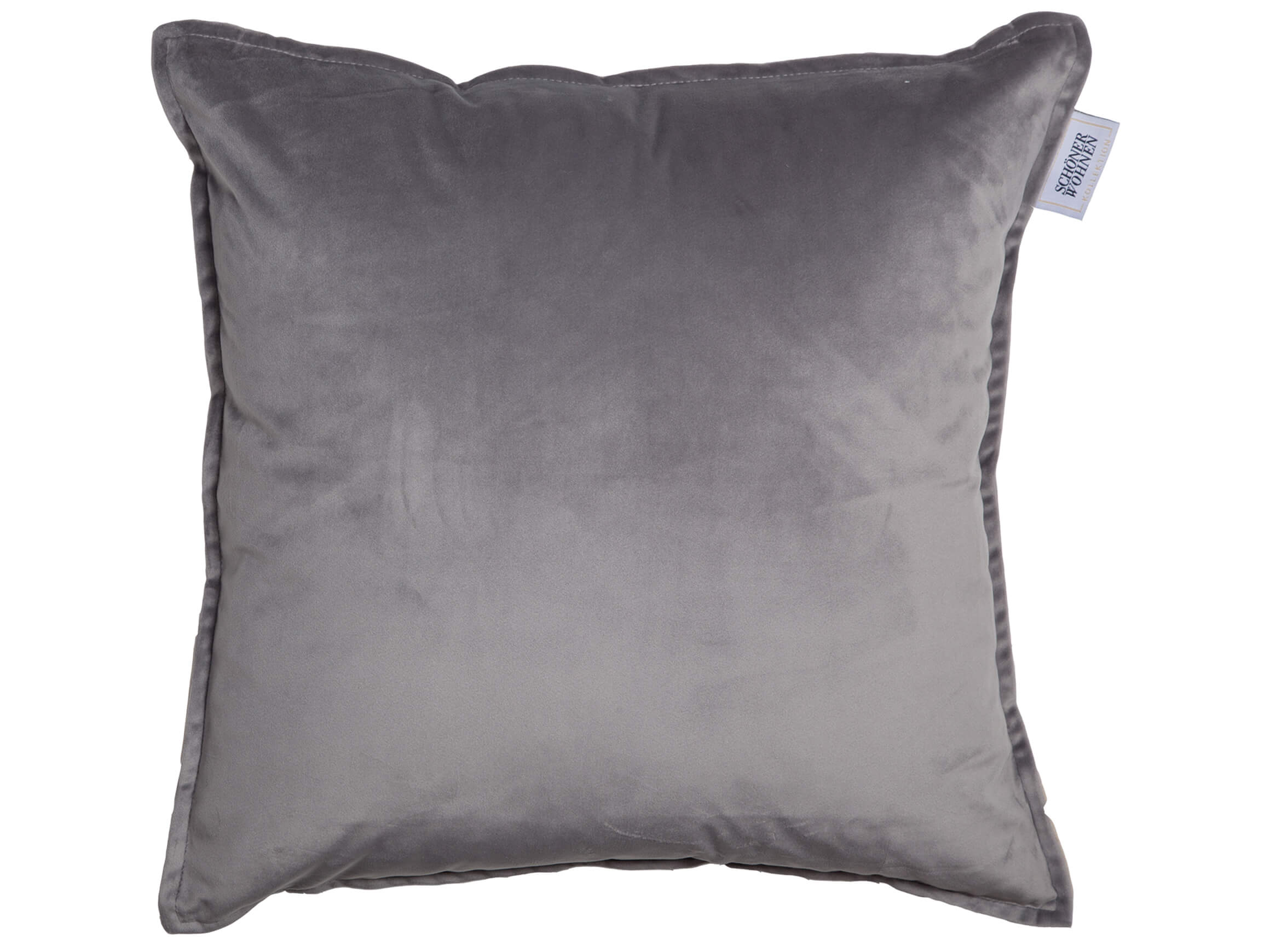 Stoeckel & Grimmler Kissenhülle Dolce, Grau 45x45 cm  | Schubiger Möbel