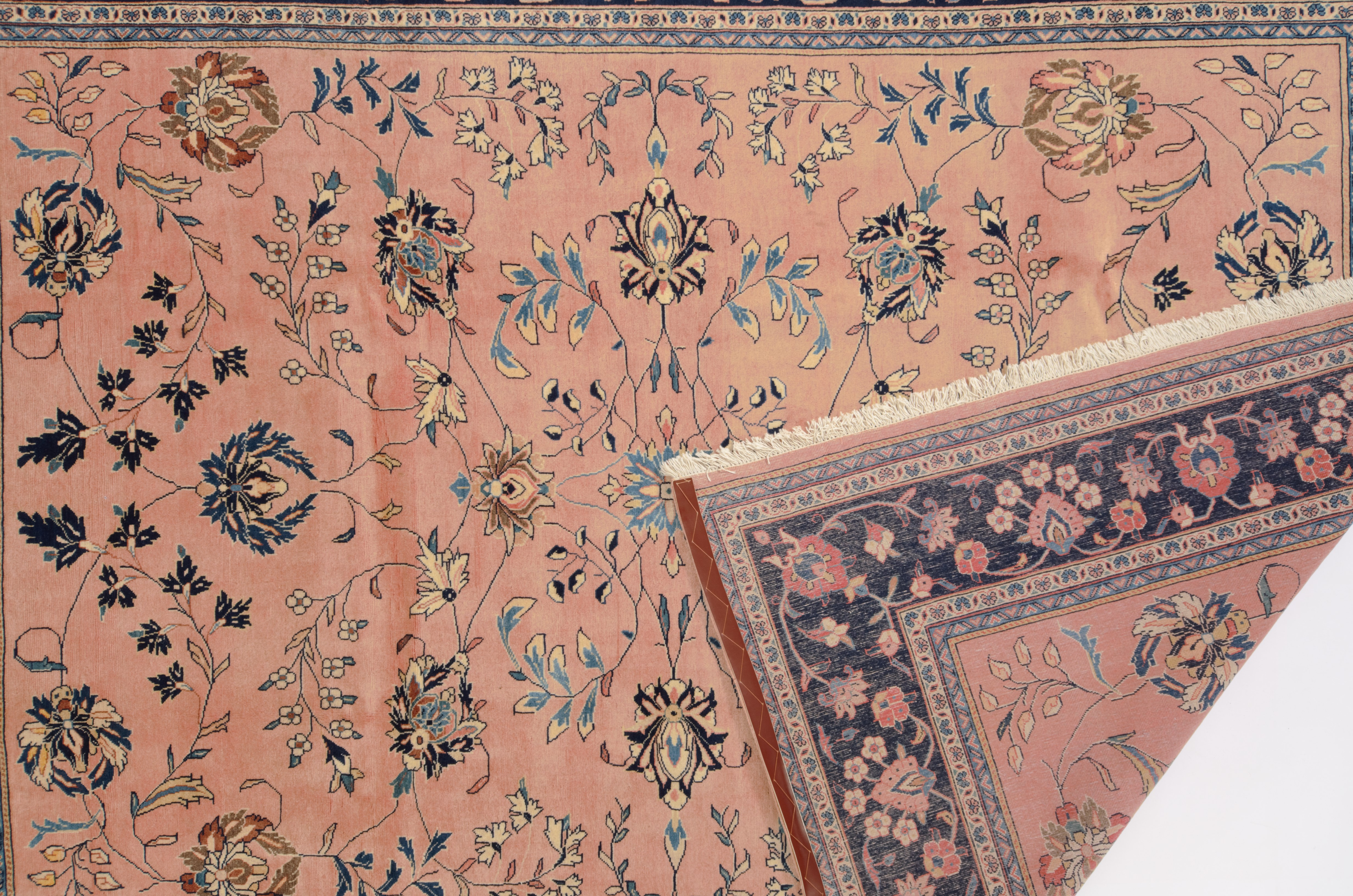 Klassischer Teppich Sarough Modern Negra / Farbe: Grau