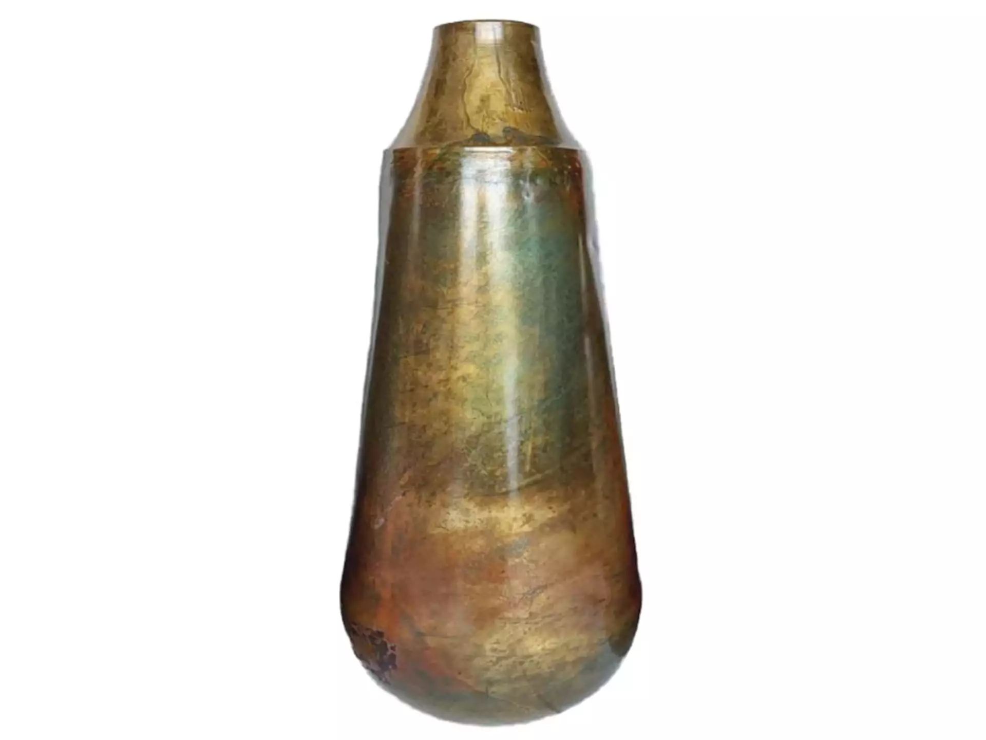 Vase Metal Antikgrün H: 43 cm Dijk
