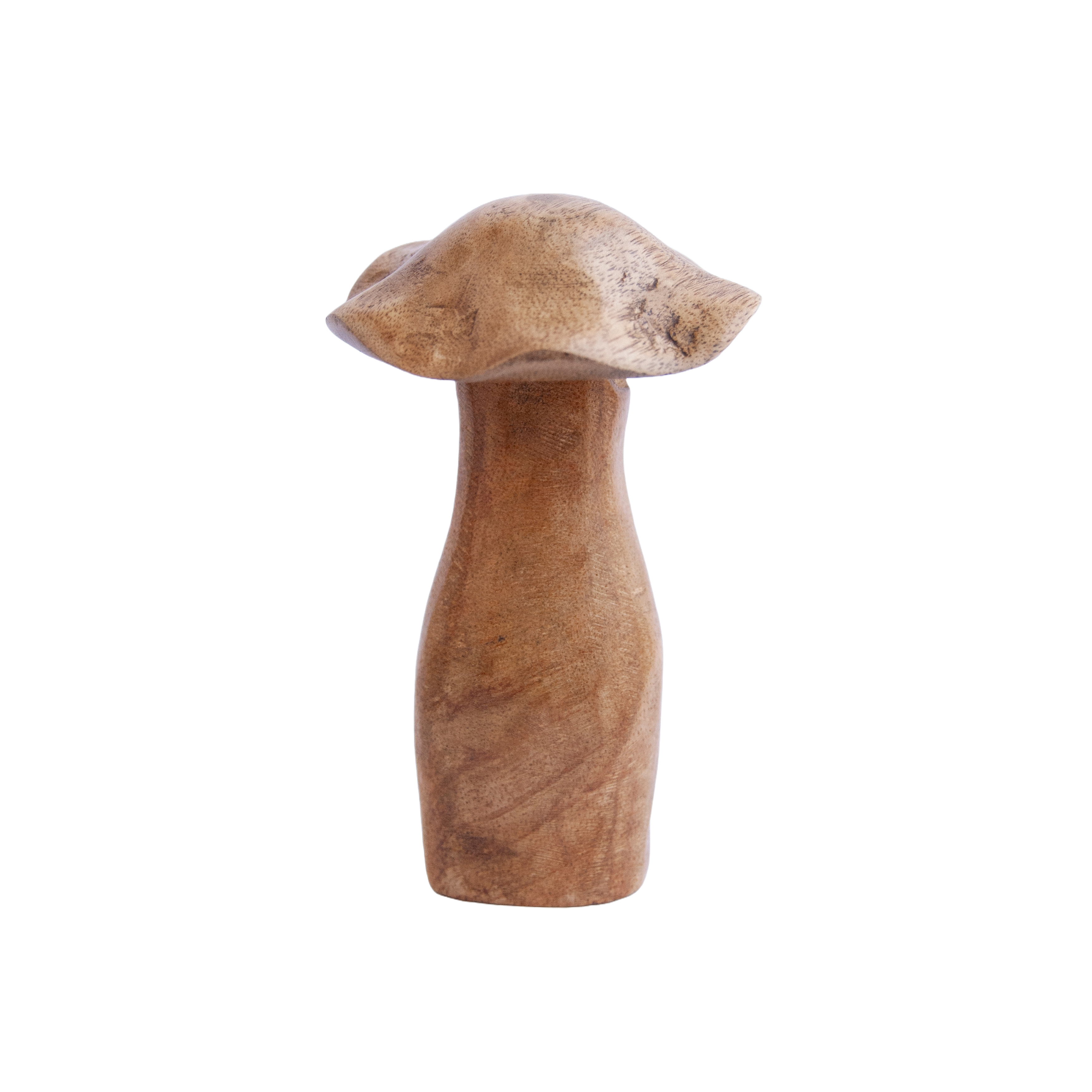 Figur Holzpilz m H: 18 cm Decofinder