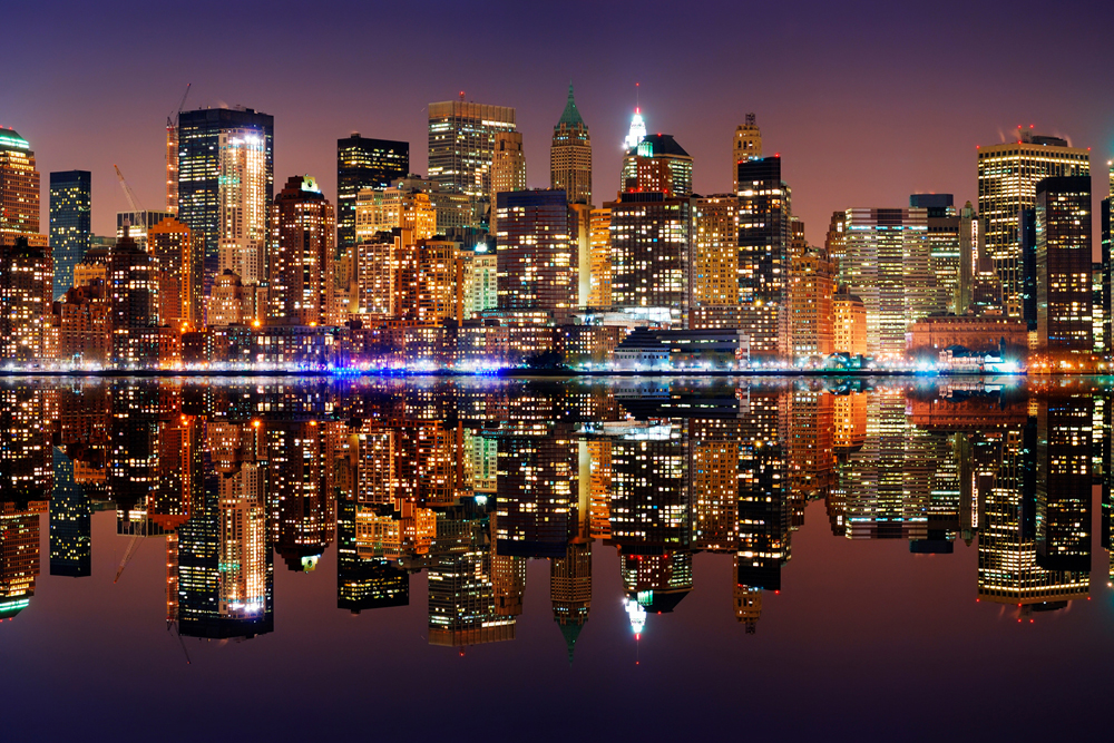 Alubild-New York Skyline-image LAND