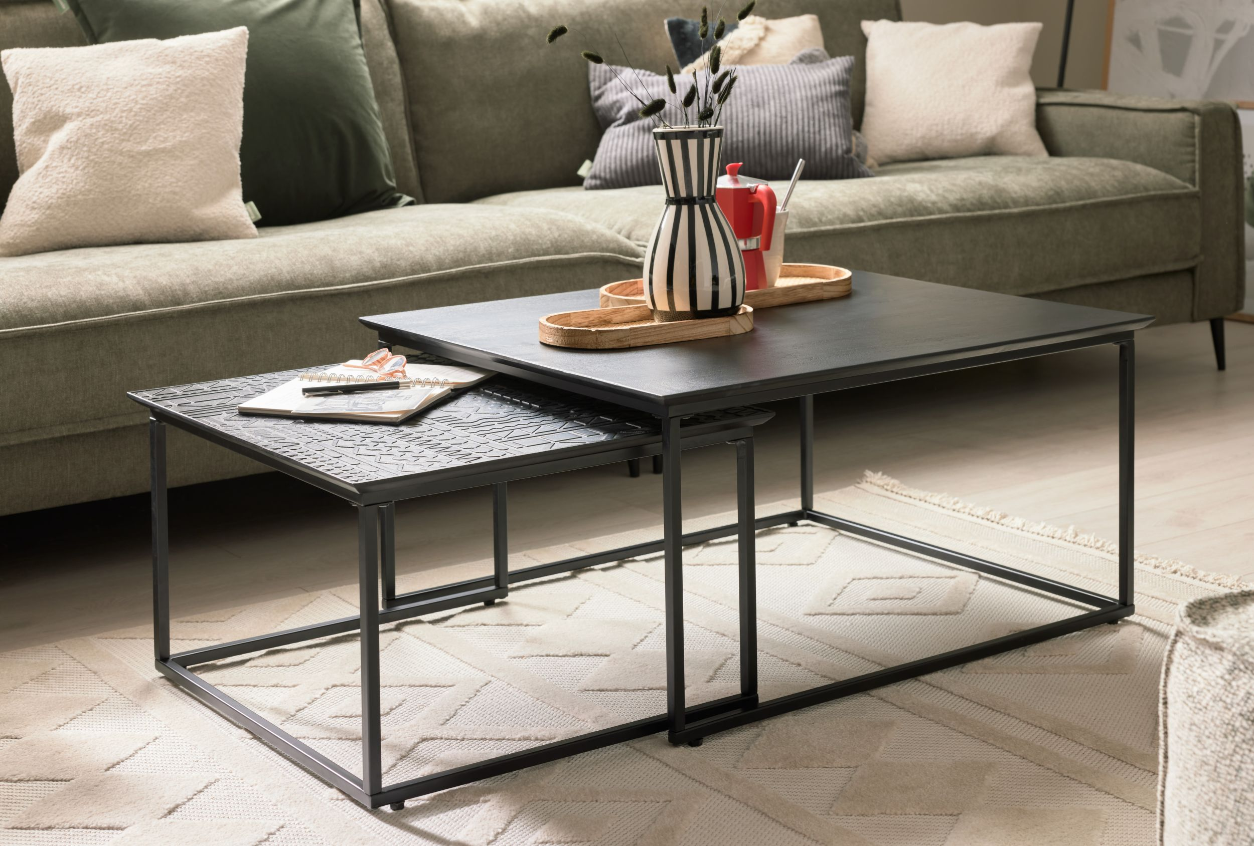 Coffee table set 1-2 Roomio No.2001 Gutmann / Colour: